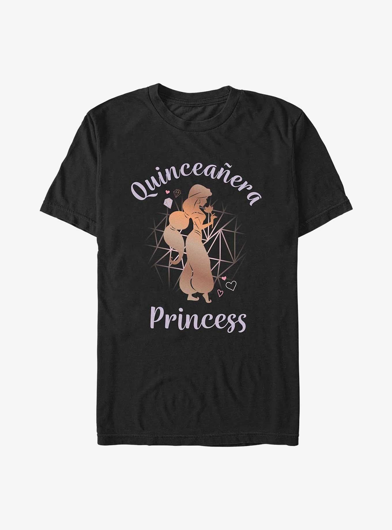 Disney Aladdin Birthday Quinceanera Princess Jasmine T-Shirt | Trending Graphic Tee For Fans