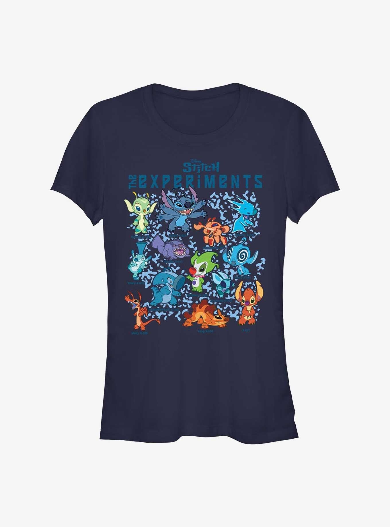 Disney Lilo & Stitch Experiments Girls T-Shirt | Trending Graphic Tee For Fans