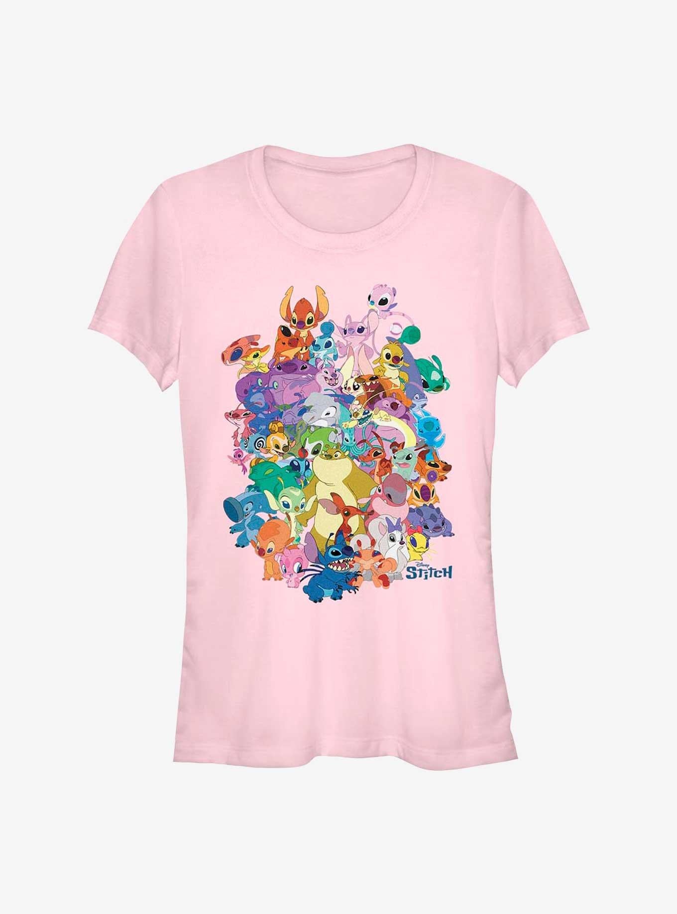 Disney Lilo & Stitch Experiment Dogpile Girls T-Shirt | Trending Graphic Tee For Fans