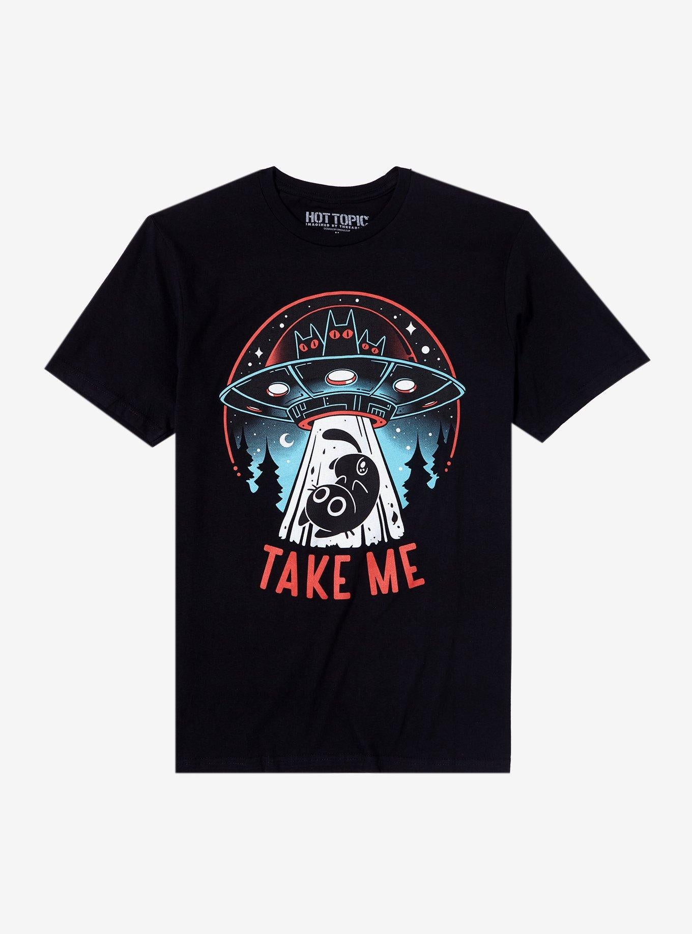 Cat UFO By Snouleaf T-Shirt | Trending Graphic Tee For Fans