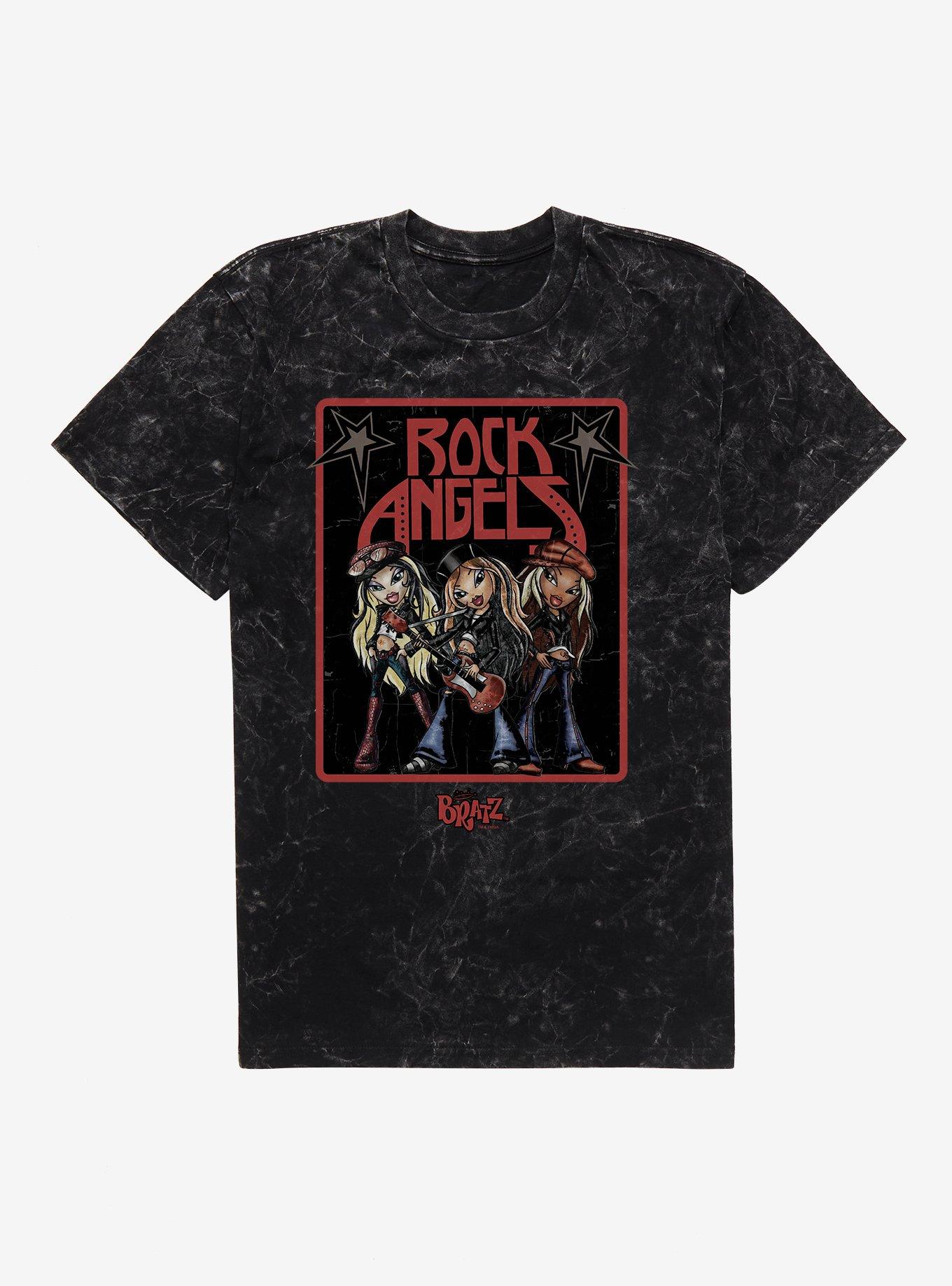 Bratz Rock Angelz Mineral Wash T-Shirt | Trending Graphic Tee For Fans