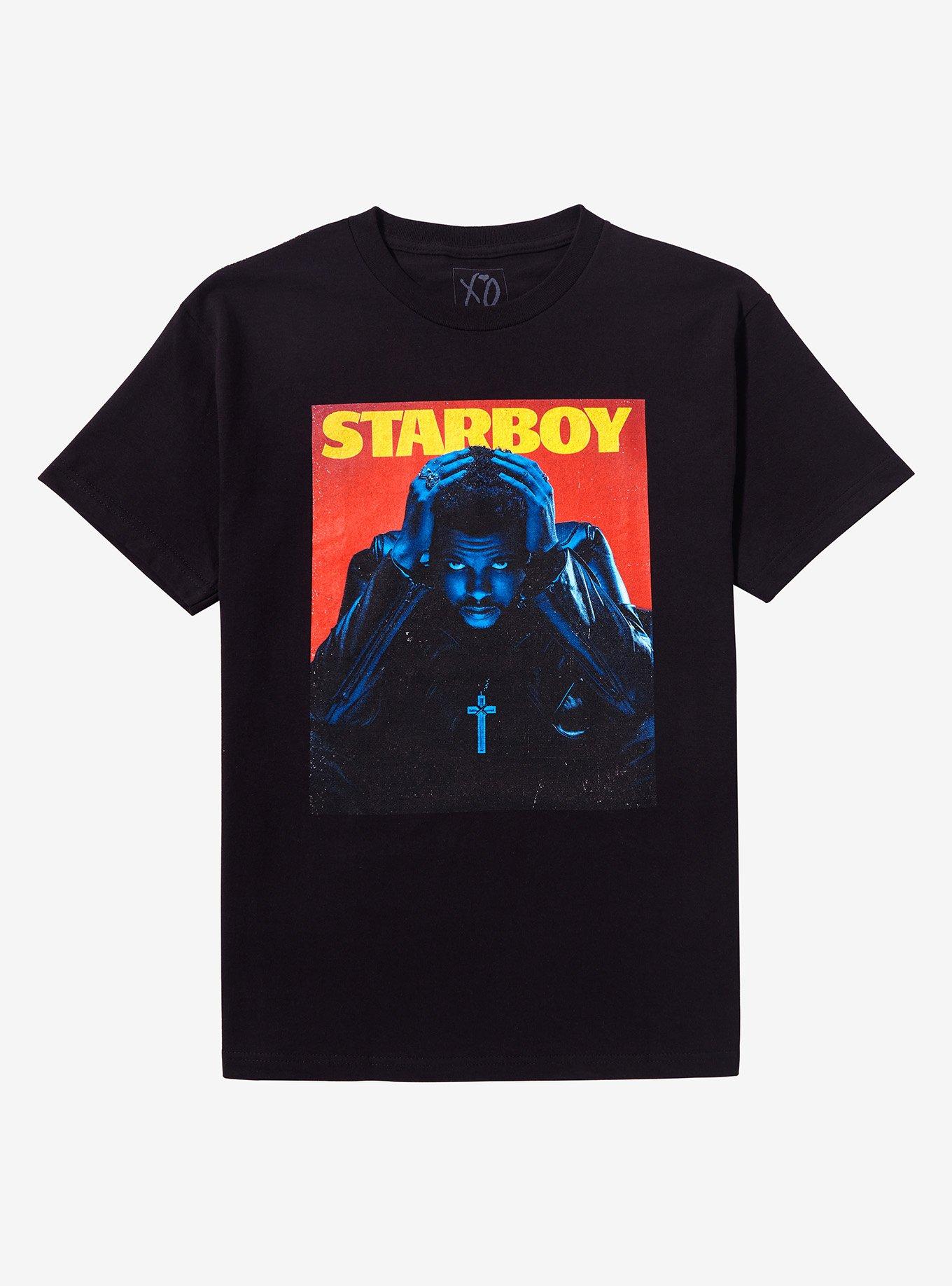 The Weeknd Starboy Cover T-Shirt | Trending Graphic Tee For Fans