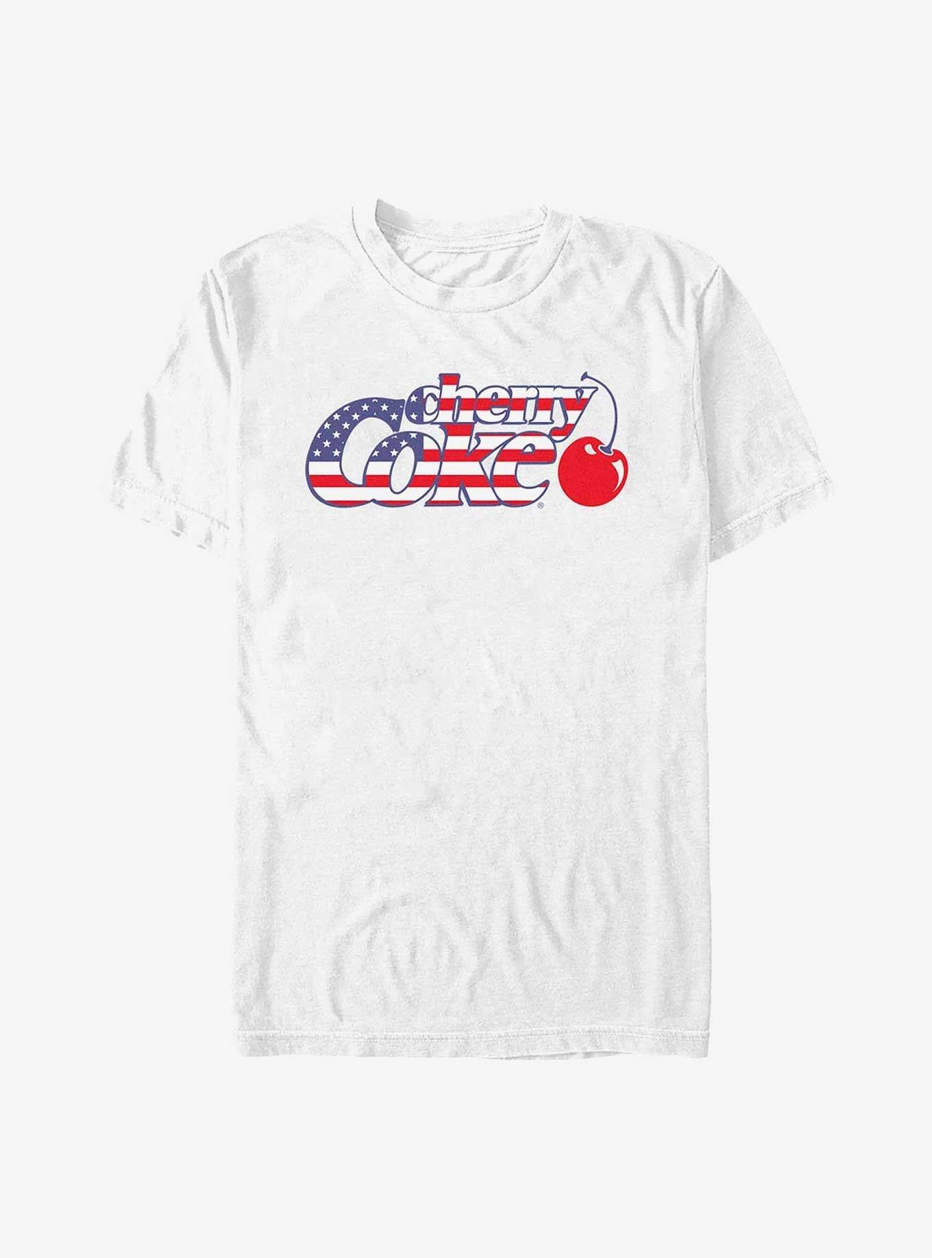 Coca-Cola Cherry Coke Americana T-Shirt | Trending Graphic Tee For Fans