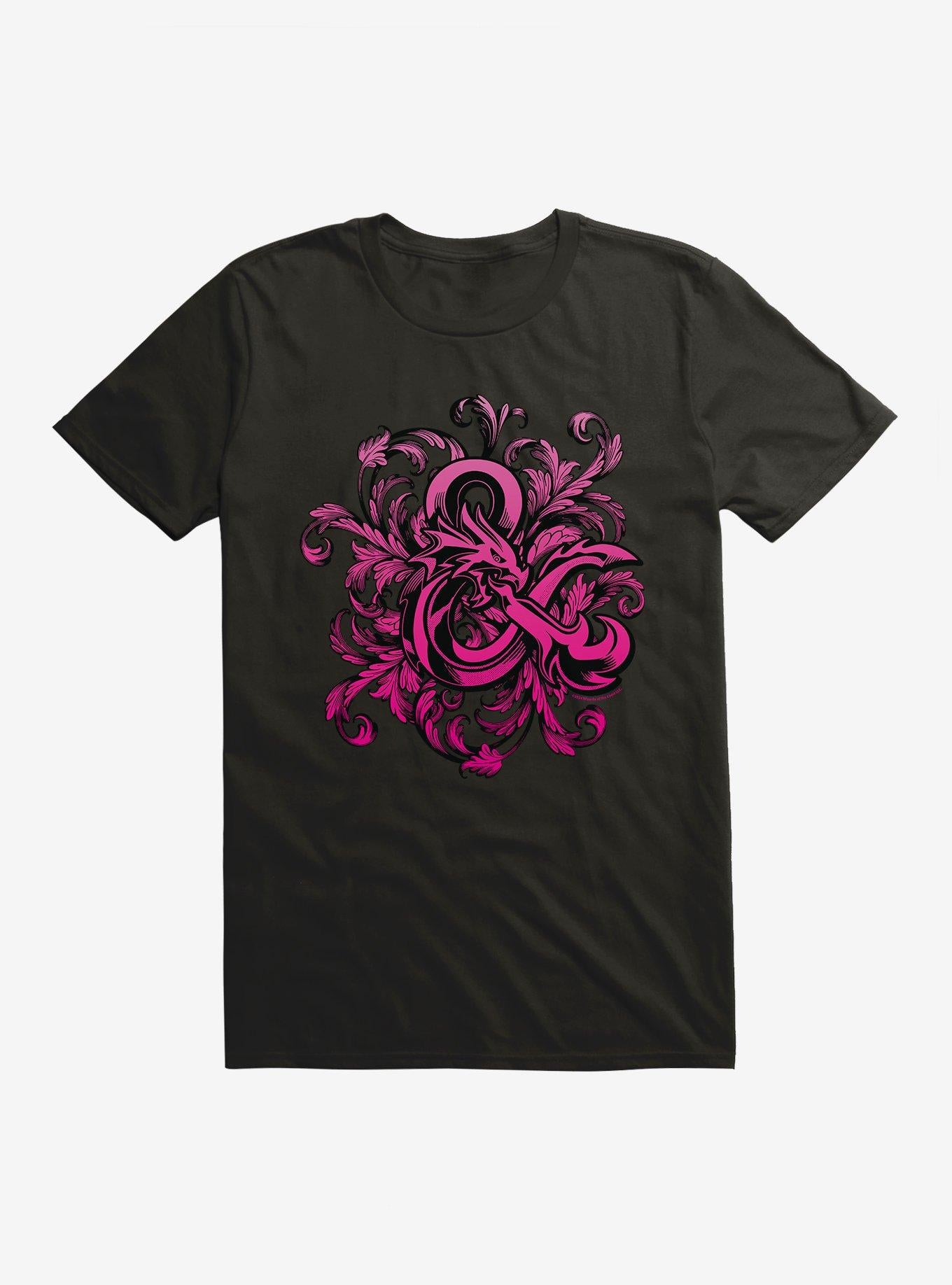 Dungeons & Dragons Flourish Ampersand T-Shirt | Trending Graphic Tee For Fans