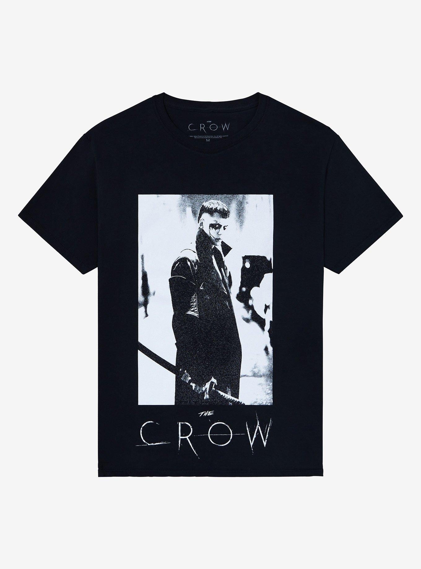 The Crow 2024 Sword Portrait T-Shirt | Trending Graphic Tee For Fans