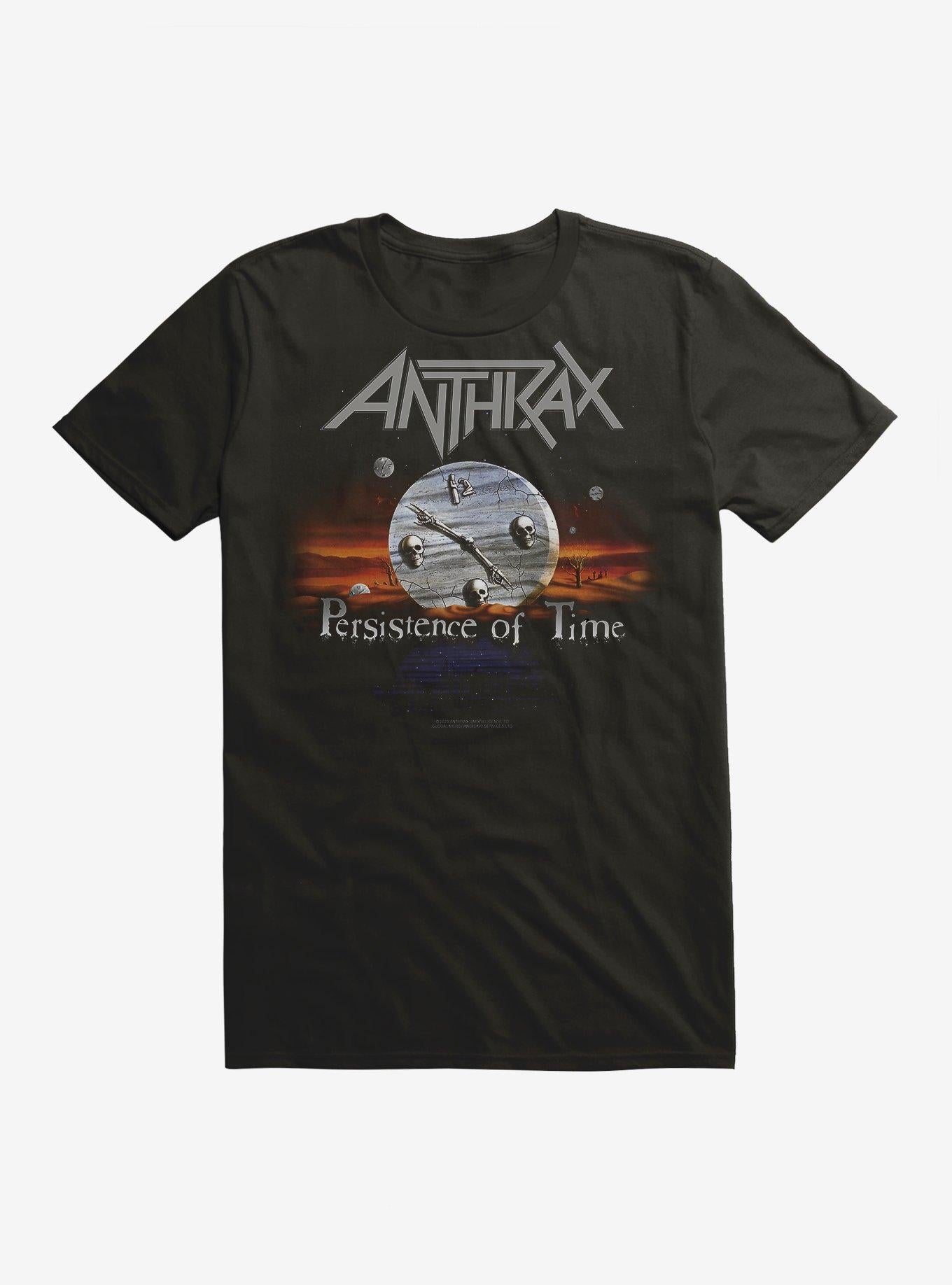 Anthrax Persistence Of Time T-Shirt | Trending Graphic Tee For Fans