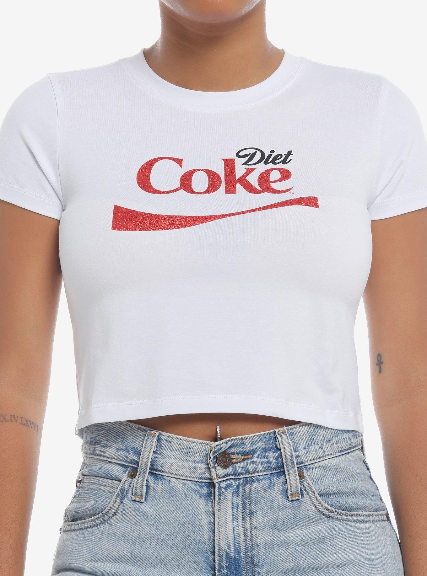 Coca-Cola Diet Coke Glitter Girls Baby T-Shirt | Trending Graphic Tee For Fans