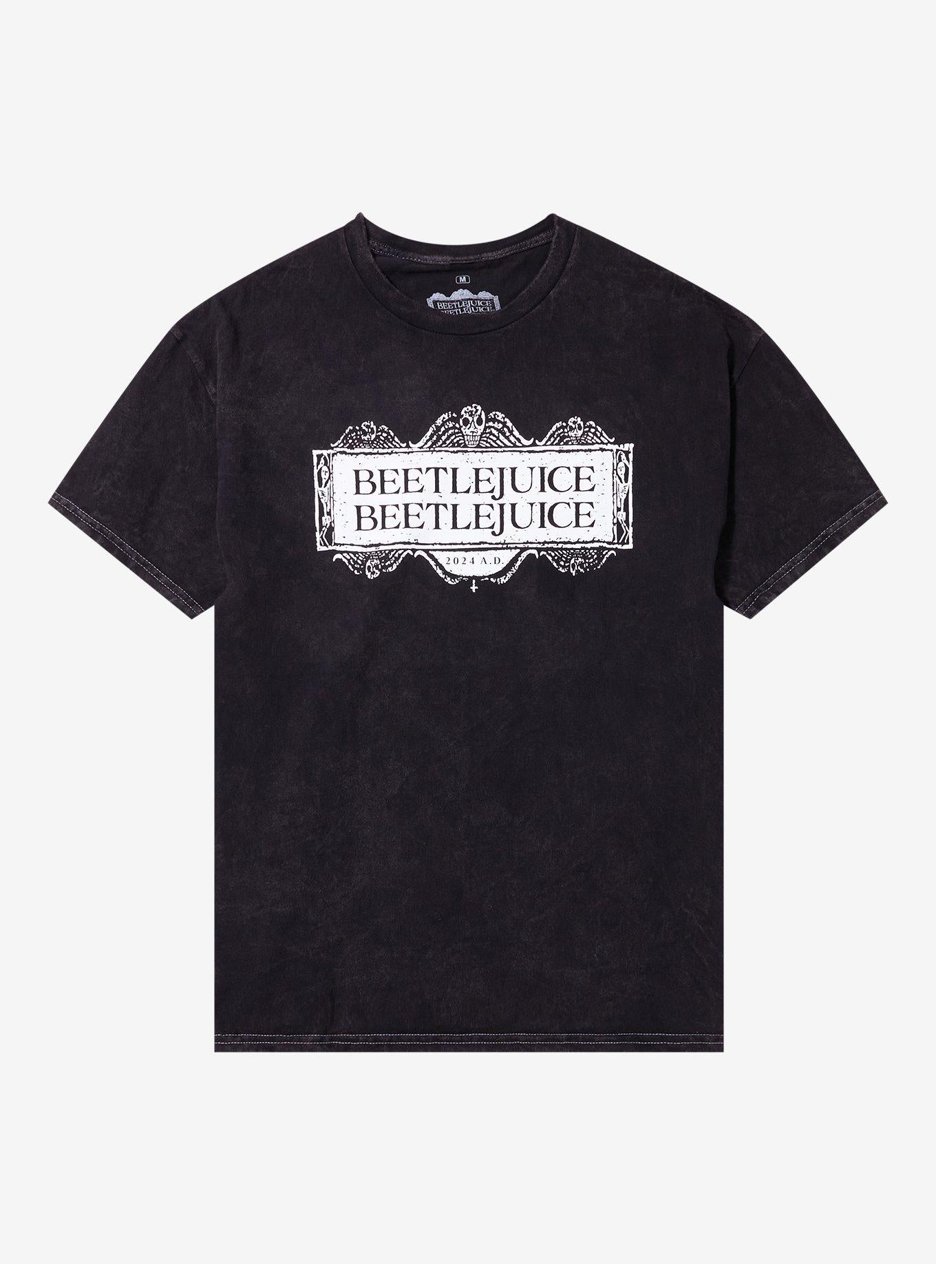 Beetlejuice Beetlejuice Logo T-Shirt | Trending Graphic Tee For Fans