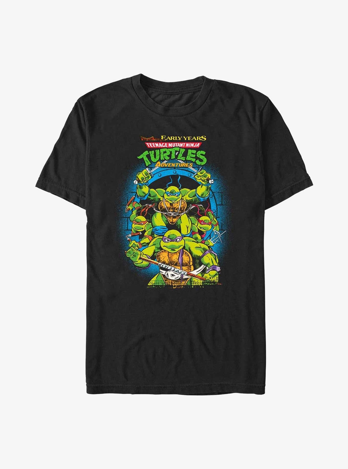 Teenage Mutant Ninja Turtles Turtles Early Years Big & Tall T-Shirt | Trending Graphic Tee For Fans