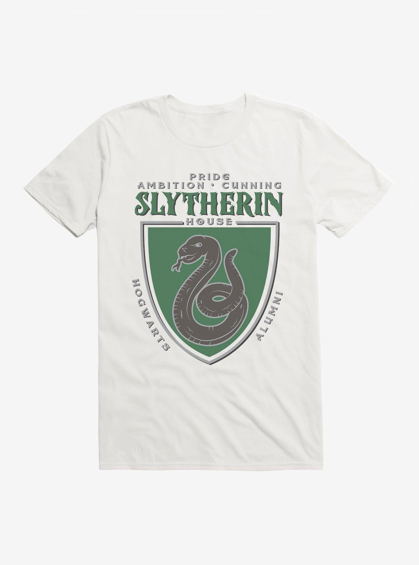 Harry Potter Slytherin Alumni Crest T-Shirt | Trending Graphic Tee For Fans