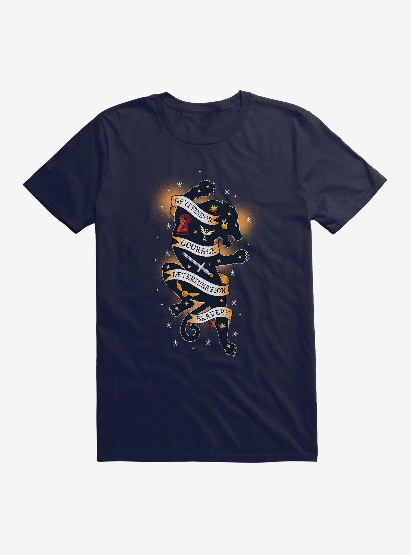 Harry Potter Gryffindor Traits T-Shirt | Trending Graphic Tee For Fans