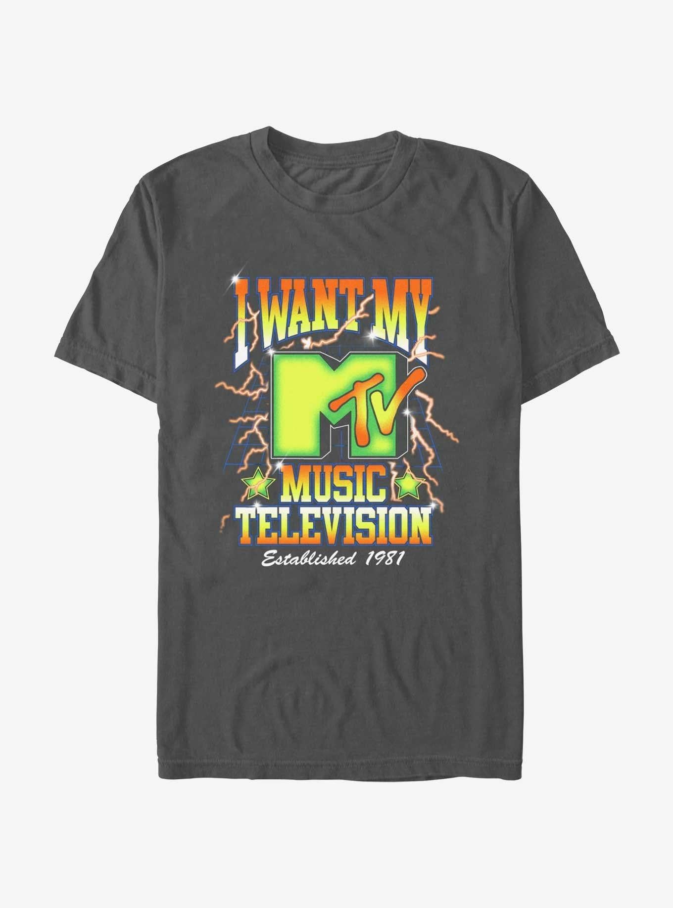 Mtv I Want My Music Garment Dye T-Shirt | Trending Graphic Tee For Fans
