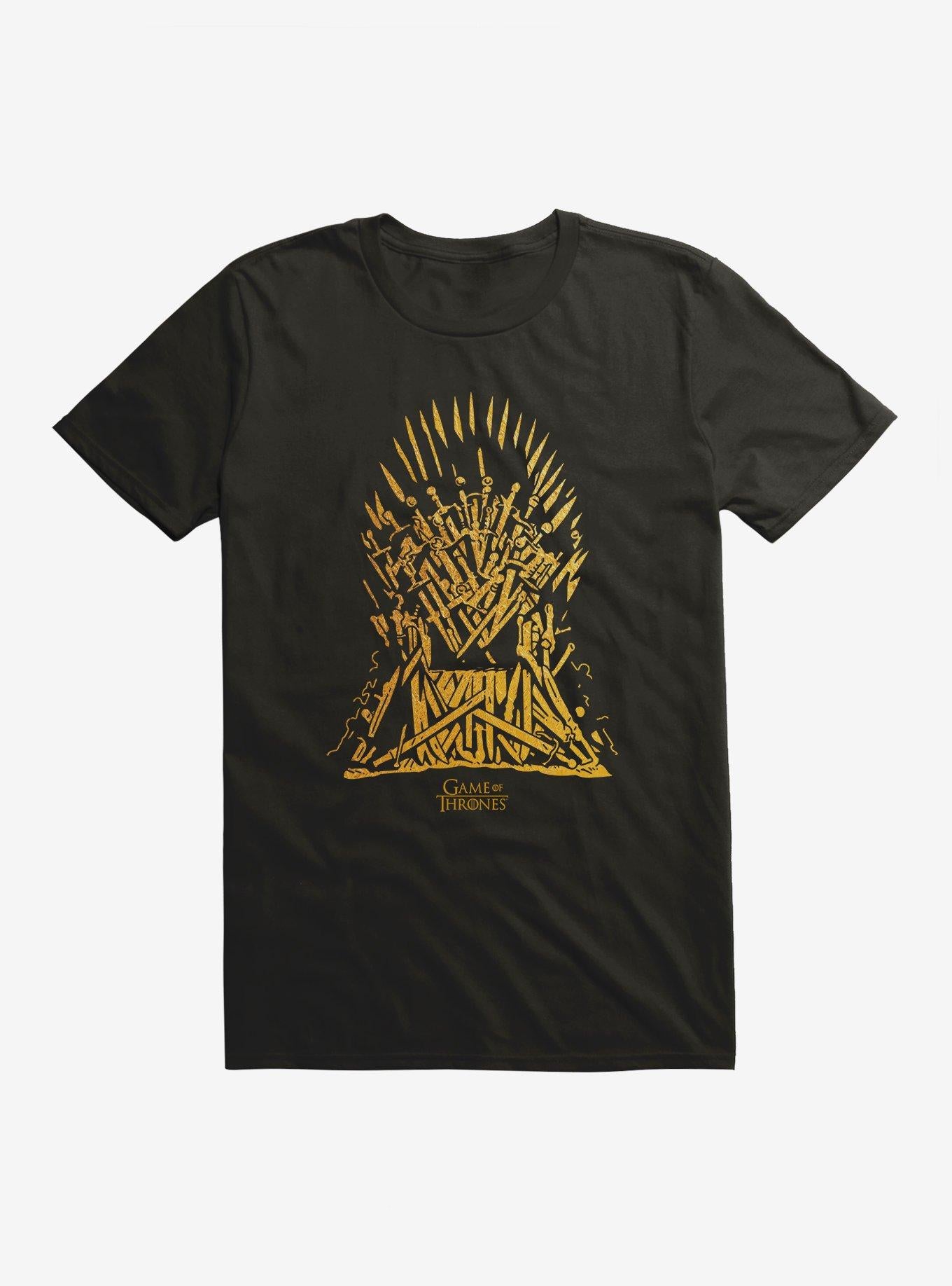 Game Of Thrones The Throne Outline T-Shirt | Trending Graphic Tee For Fans