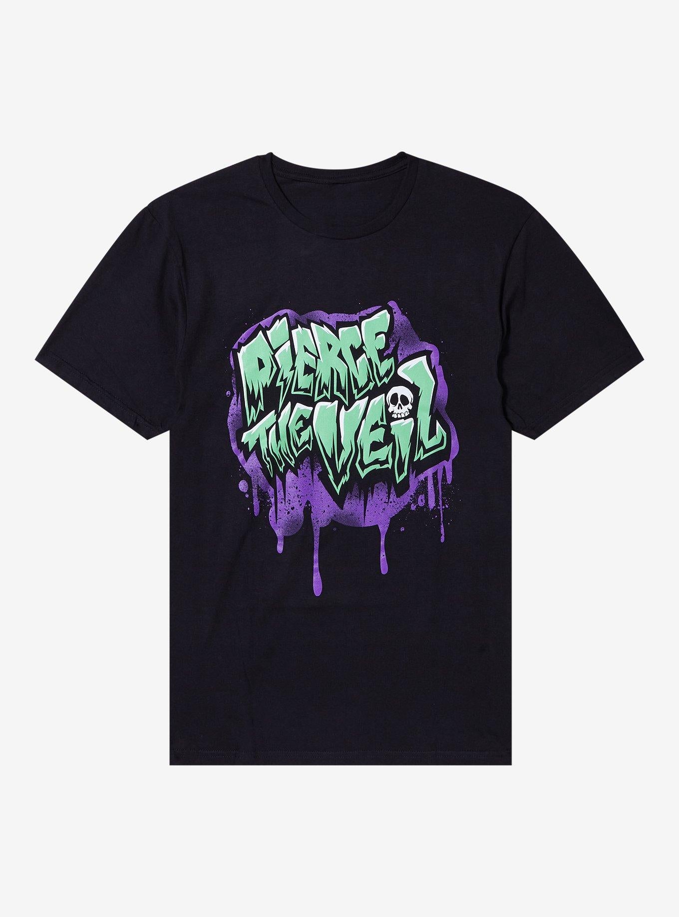 Pierce The Veil Graffiti Logo T-Shirt | Trending Graphic Tee For Fans