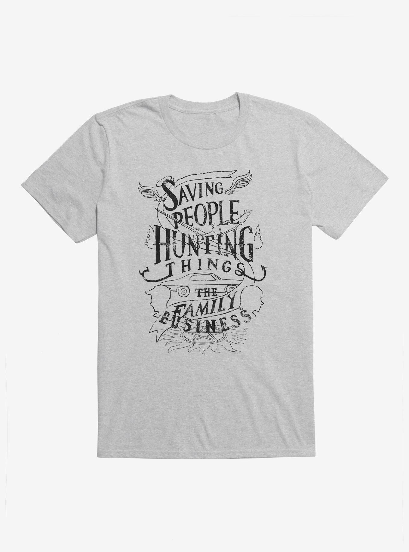 Supernatural The Family Business Motto T-Shirt | Trending Graphic Tee For Fans