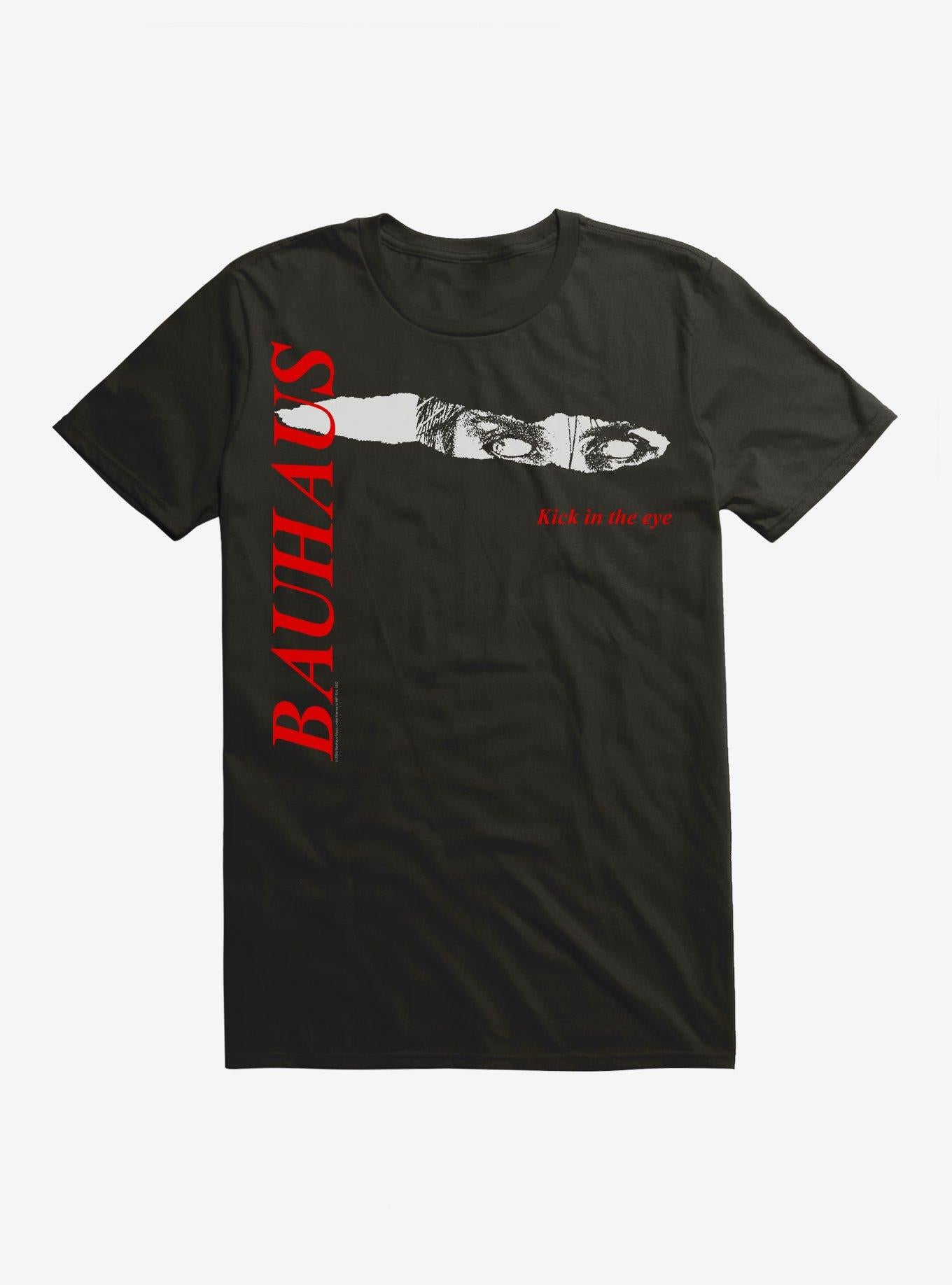 Bauhaus Kick In The Eye T-Shirt | Trending Graphic Tee For Fans