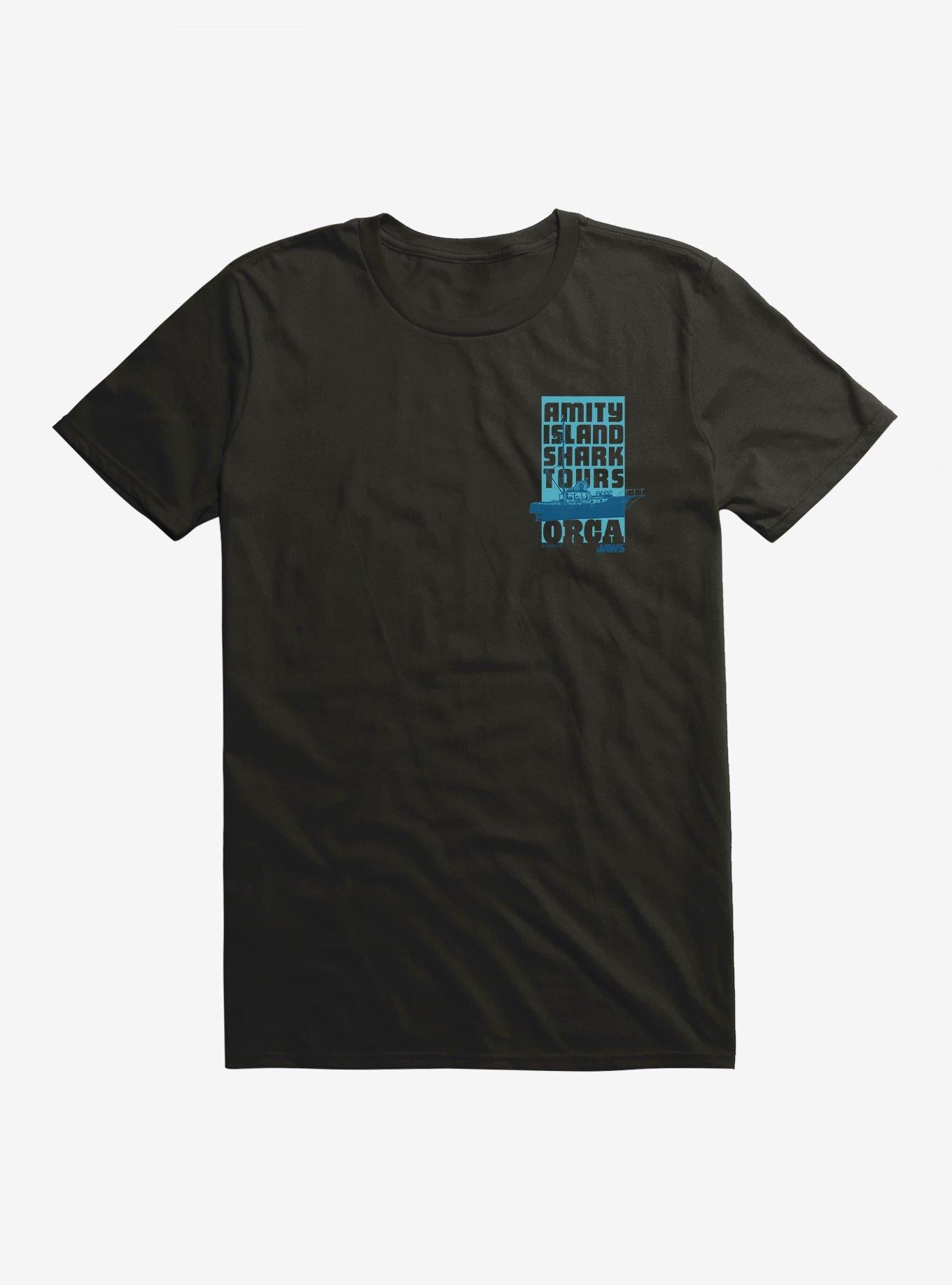 Jaws Amity Island Tours Orca T-Shirt | Trending Graphic Tee For Fans