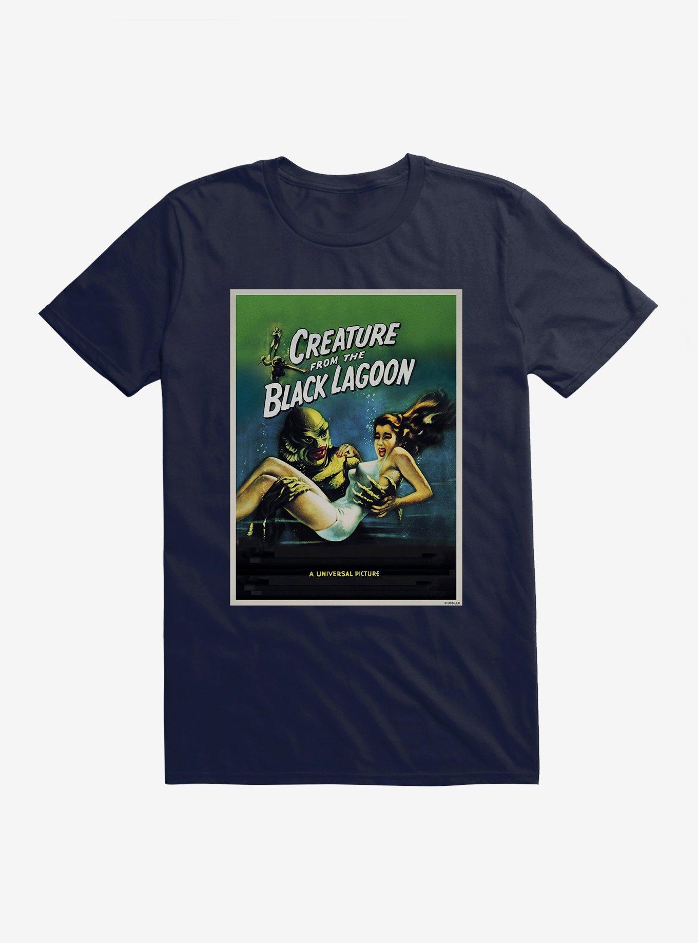 Creature From The Black Lagoon Universal Picture Poster T-Shirt | Trending Graphic Tee For Fans