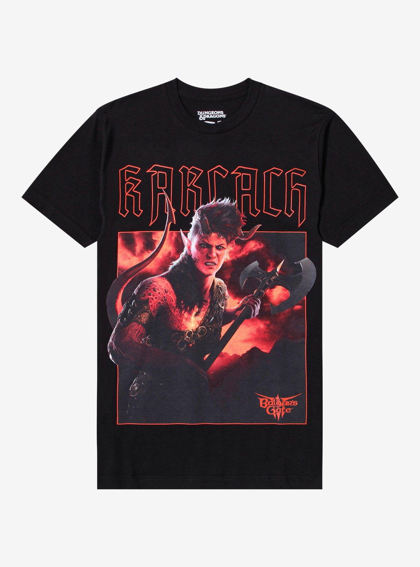 Baldur's Gate 3 Karlach T-Shirt | Trending Graphic Tee For Fans