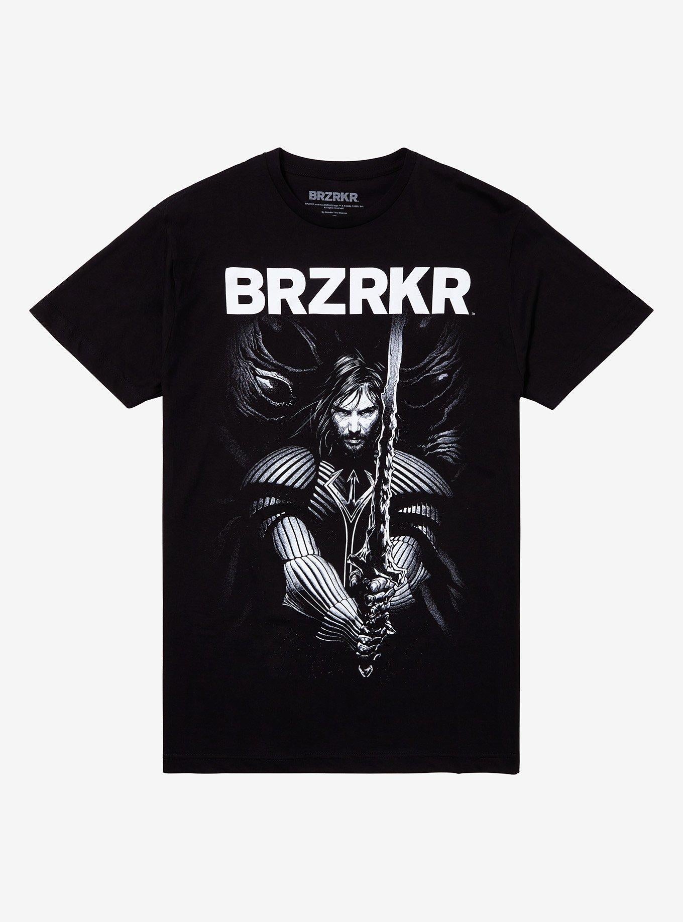 BRZRKR Sword T-Shirt | Trending Graphic Tee For Fans