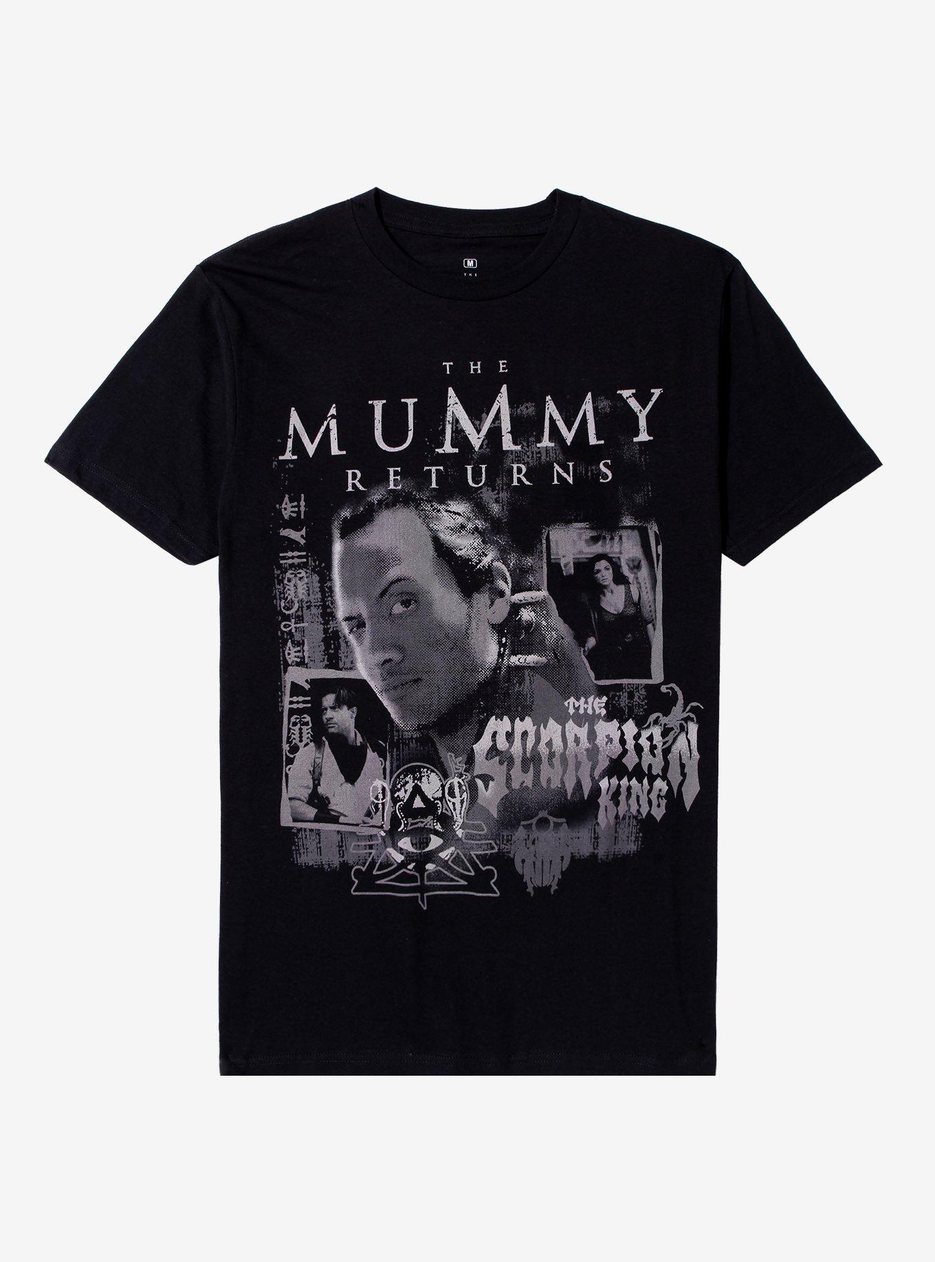 The Mummy Returns Collage T-Shirt | Trending Graphic Tee For Fans