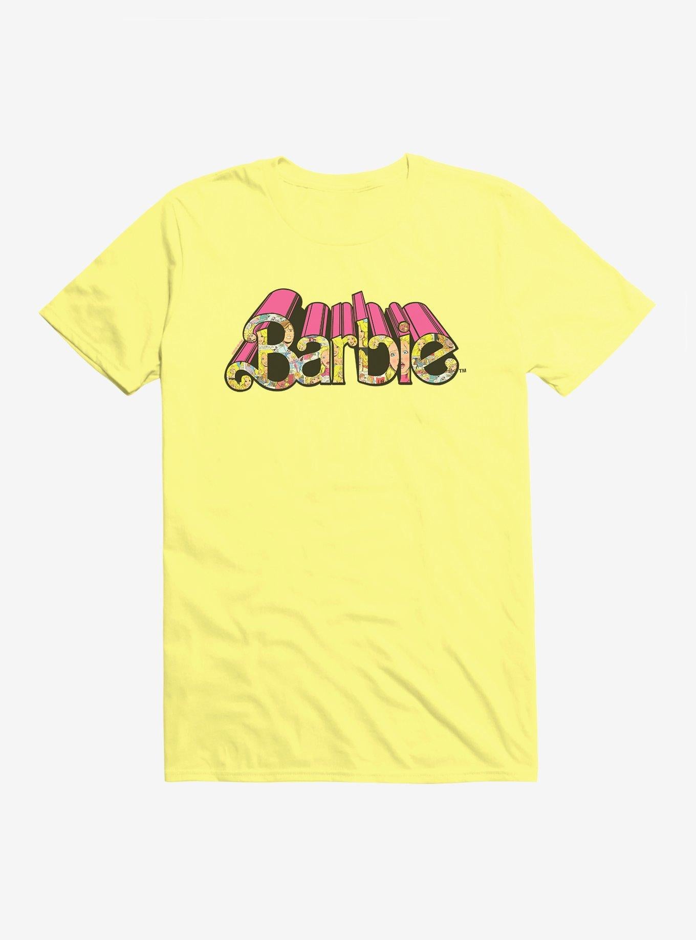 Barbie Bold Comic Script T-Shirt | Trending Graphic Tee For Fans