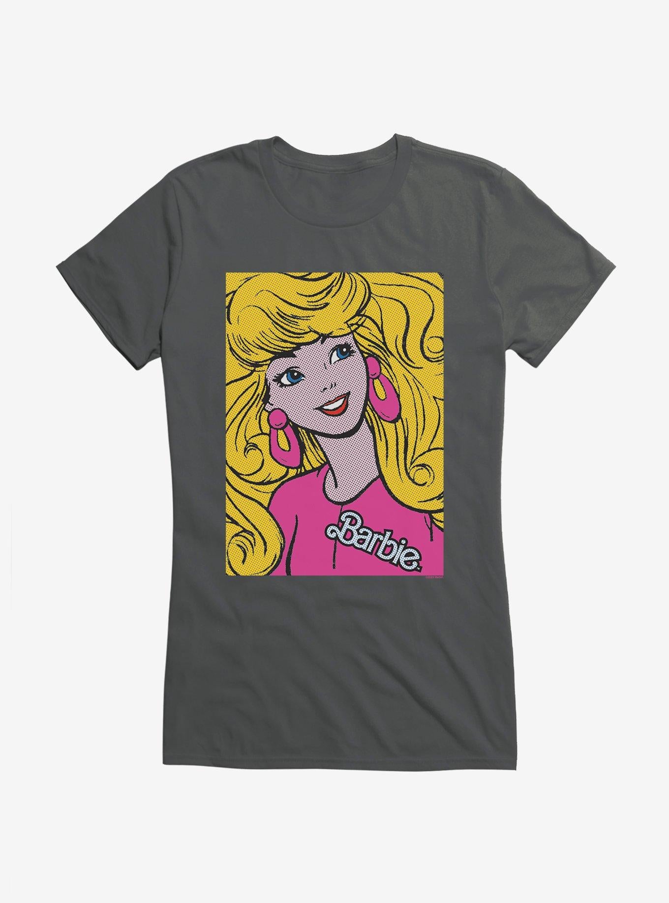 Barbie Pop Art Portrait Girls T-Shirt | Trending Graphic Tee For Fans