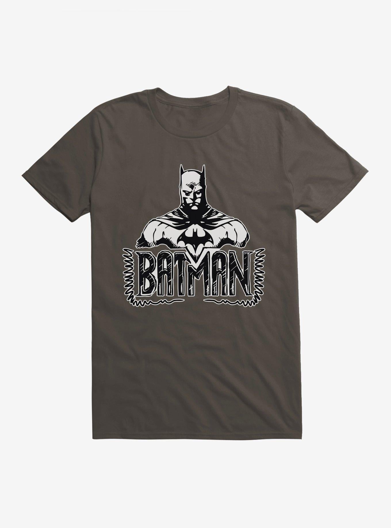 Batman Bust Sketch T-Shirt | Trending Graphic Tee For Fans