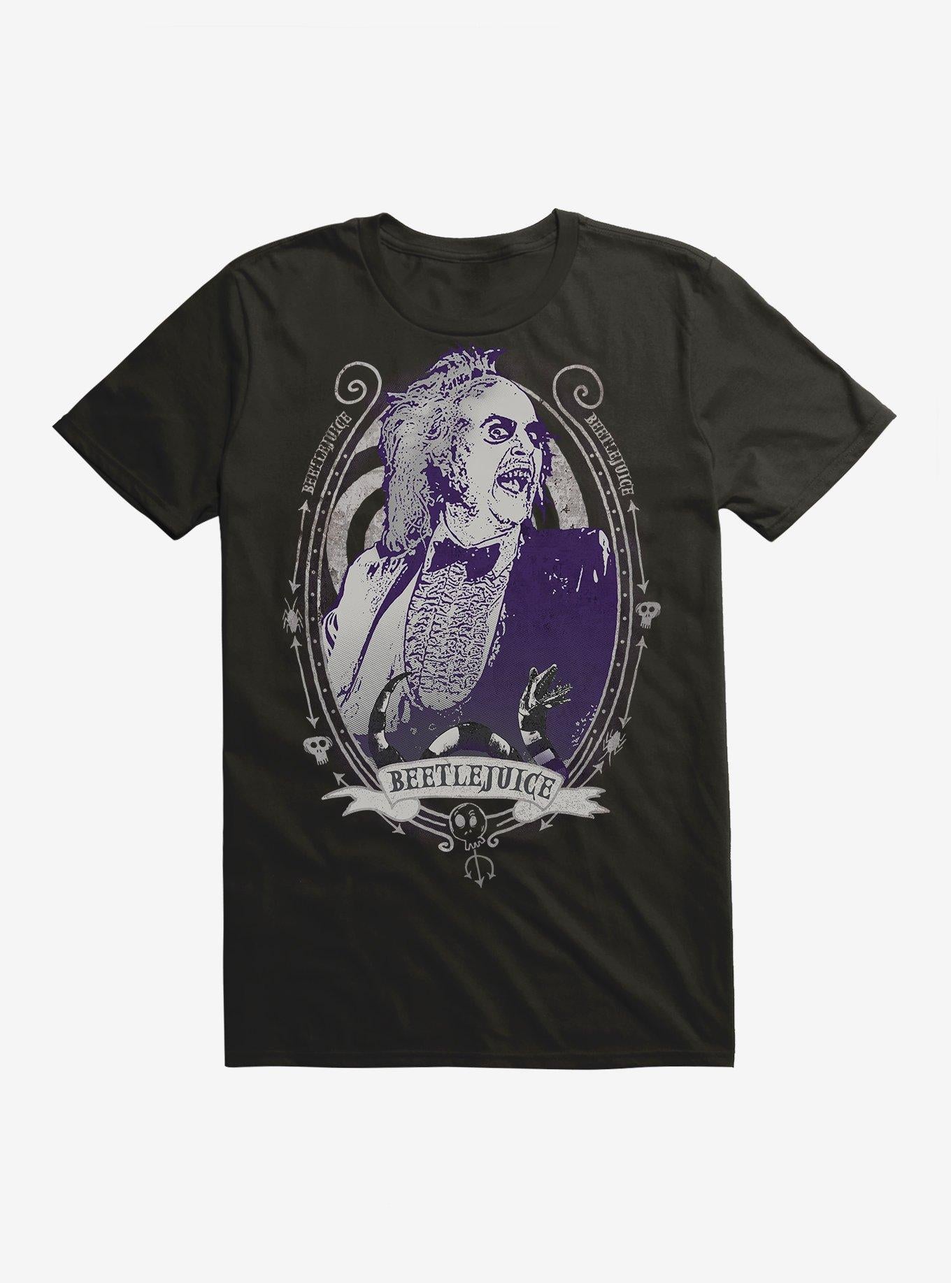Beetlejuice Portrait T-Shirt | Trending Graphic Tee For Fans