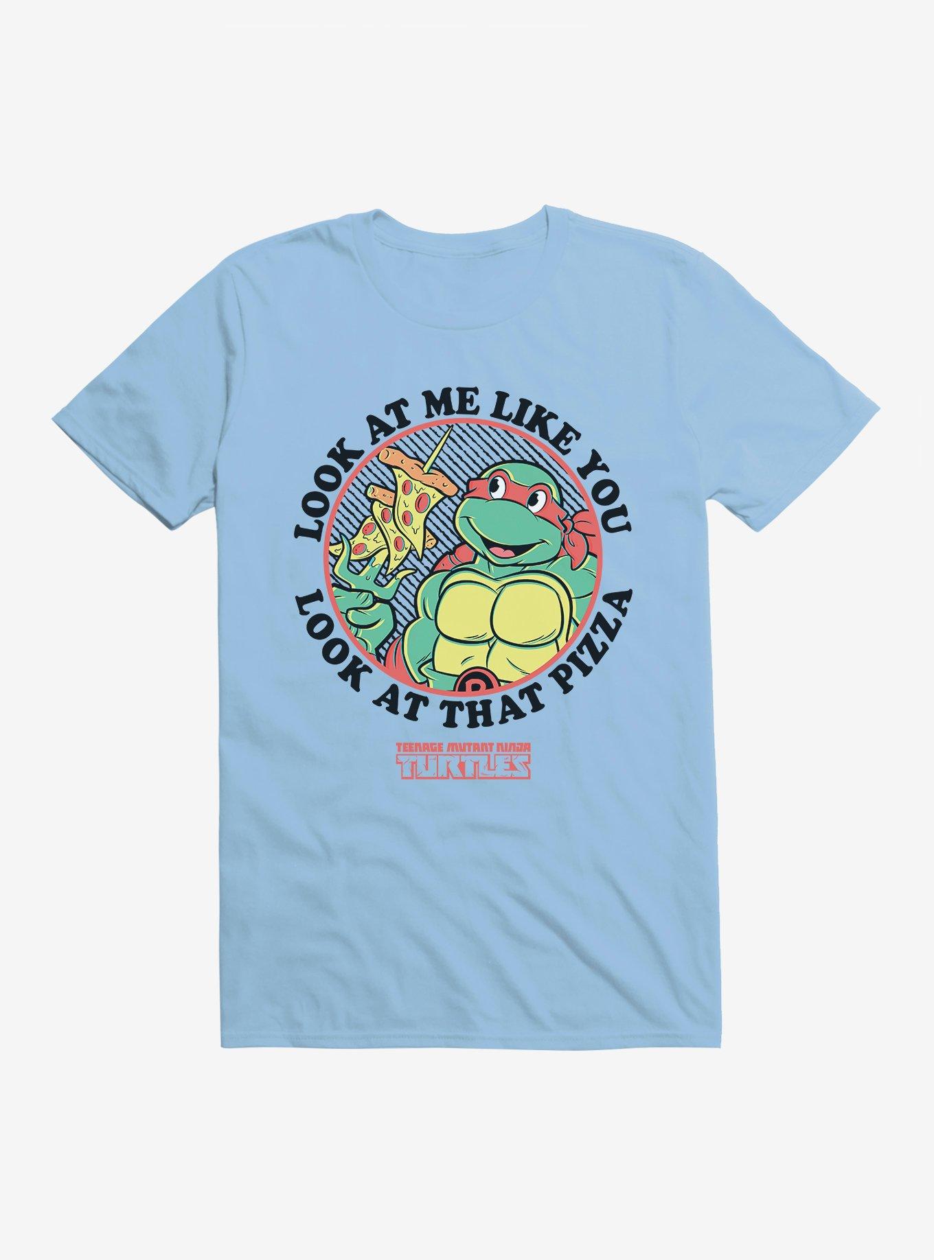 Teenage Mutant Ninja Turtles Pizza Look T-Shirt | Trending Graphic Tee For Fans