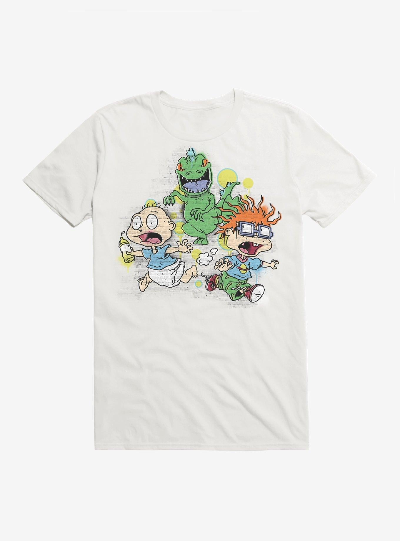 Rugrats Reptar Run Graffiti T-Shirt | Trending Graphic Tee For Fans