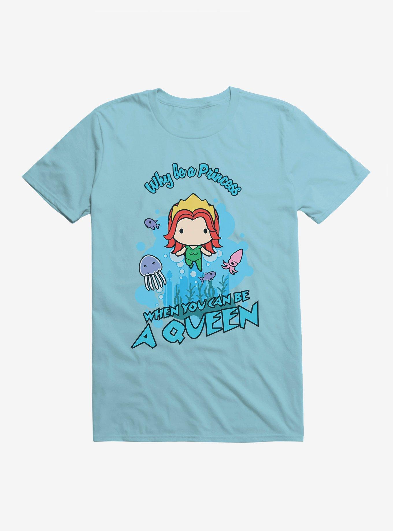 DC Comics Aquaman Chibi Queen Mera T-Shirt | Trending Graphic Tee For Fans