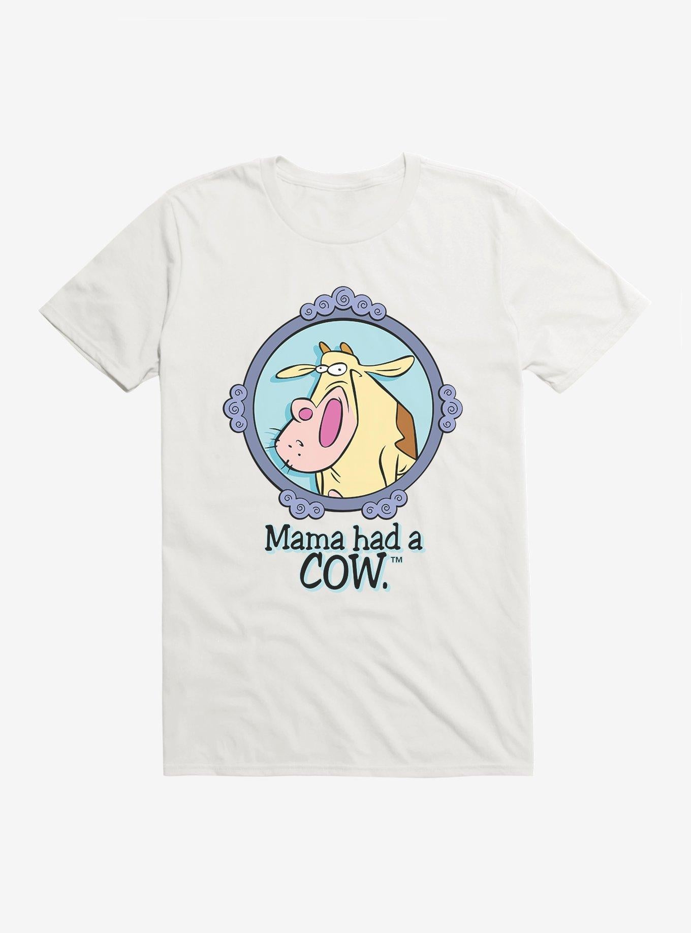 Cow And Chicken Mama Had a Cow T-Shirt | Trending Graphic Tee For Fans