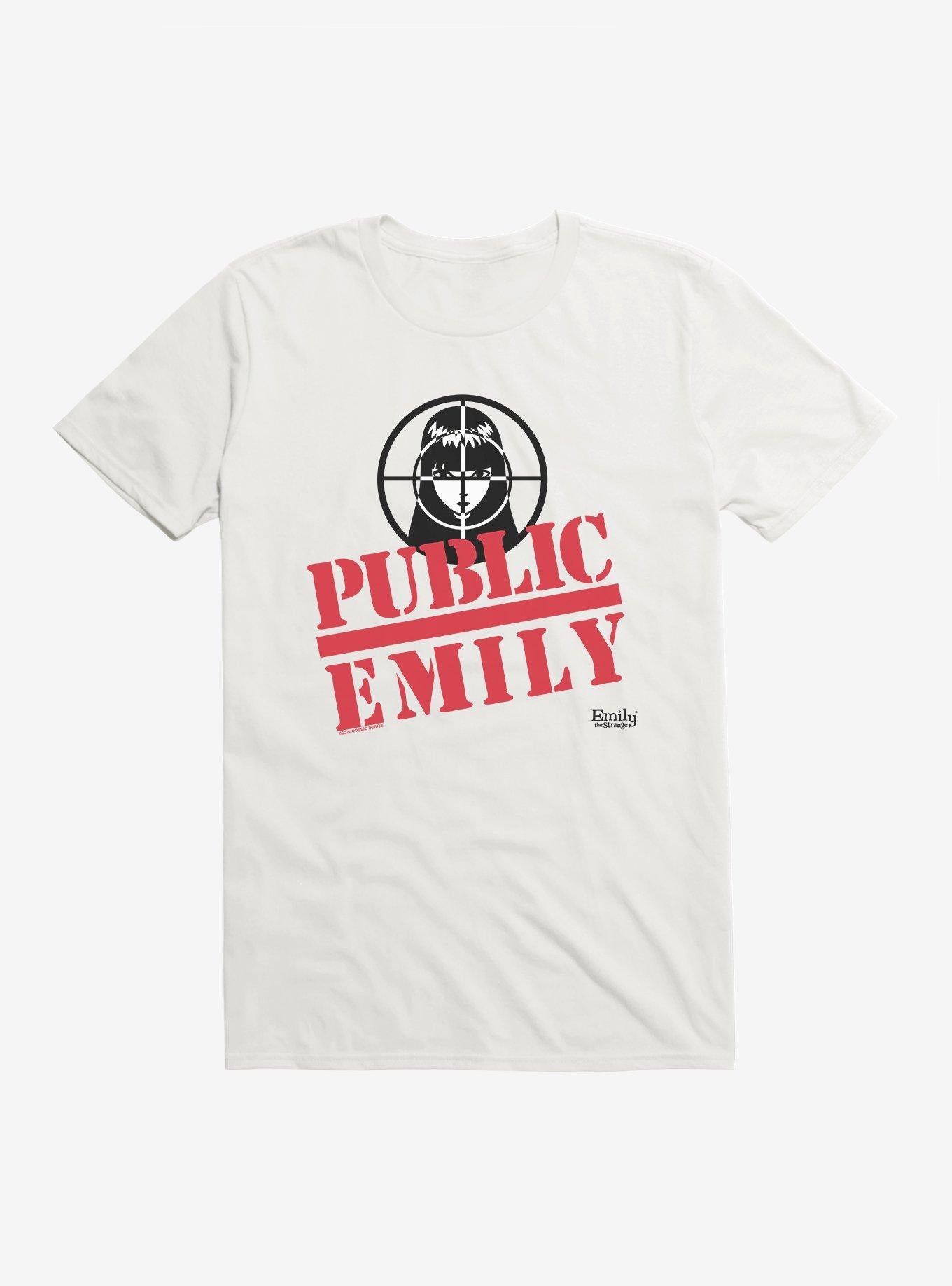 Emily The Strange Public Emily T-Shirt | Trending Graphic Tee For Fans