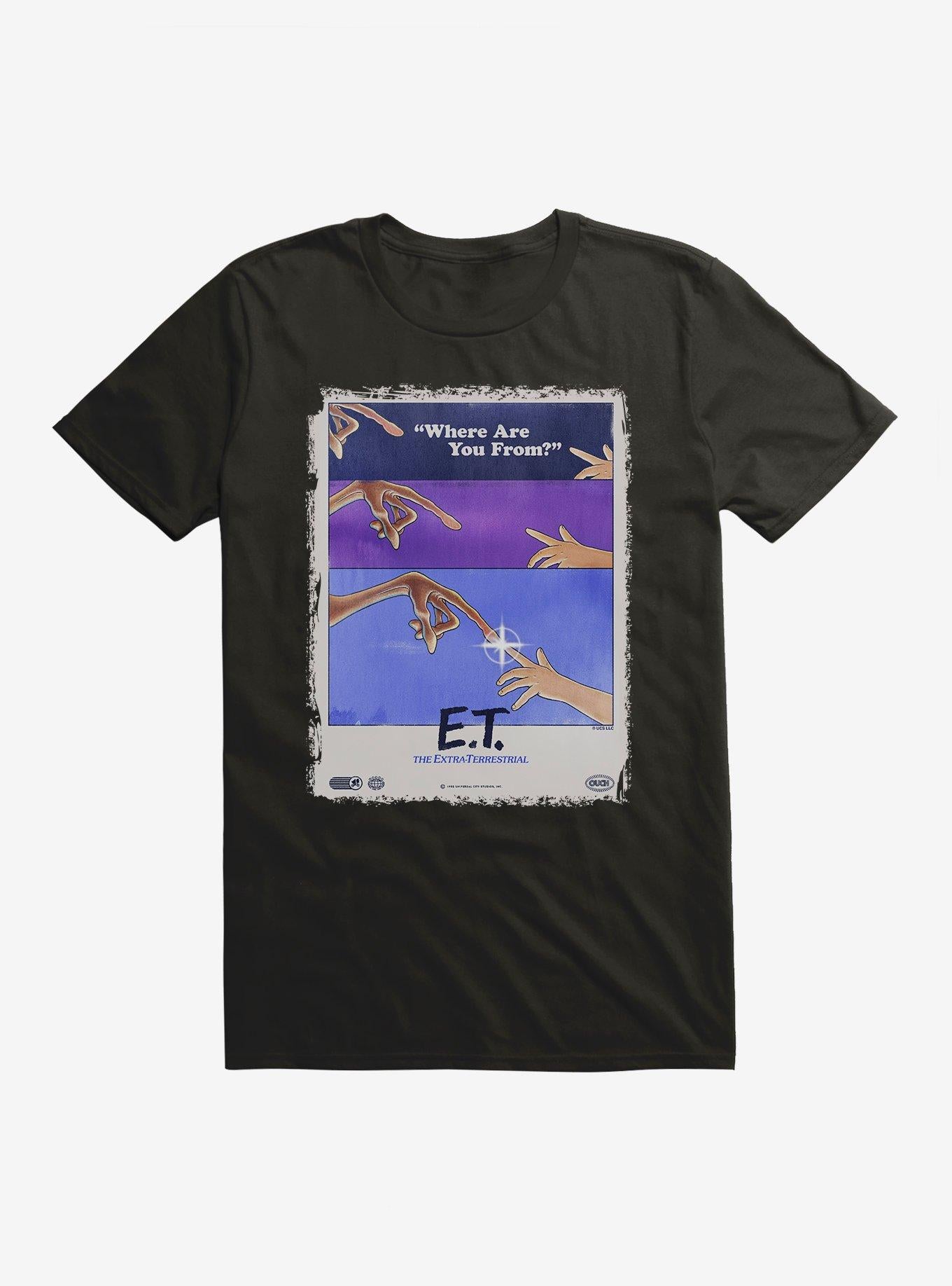 E.T. 40th Anniversary Where Are You From T-Shirt | Trending Graphic Tee For Fans