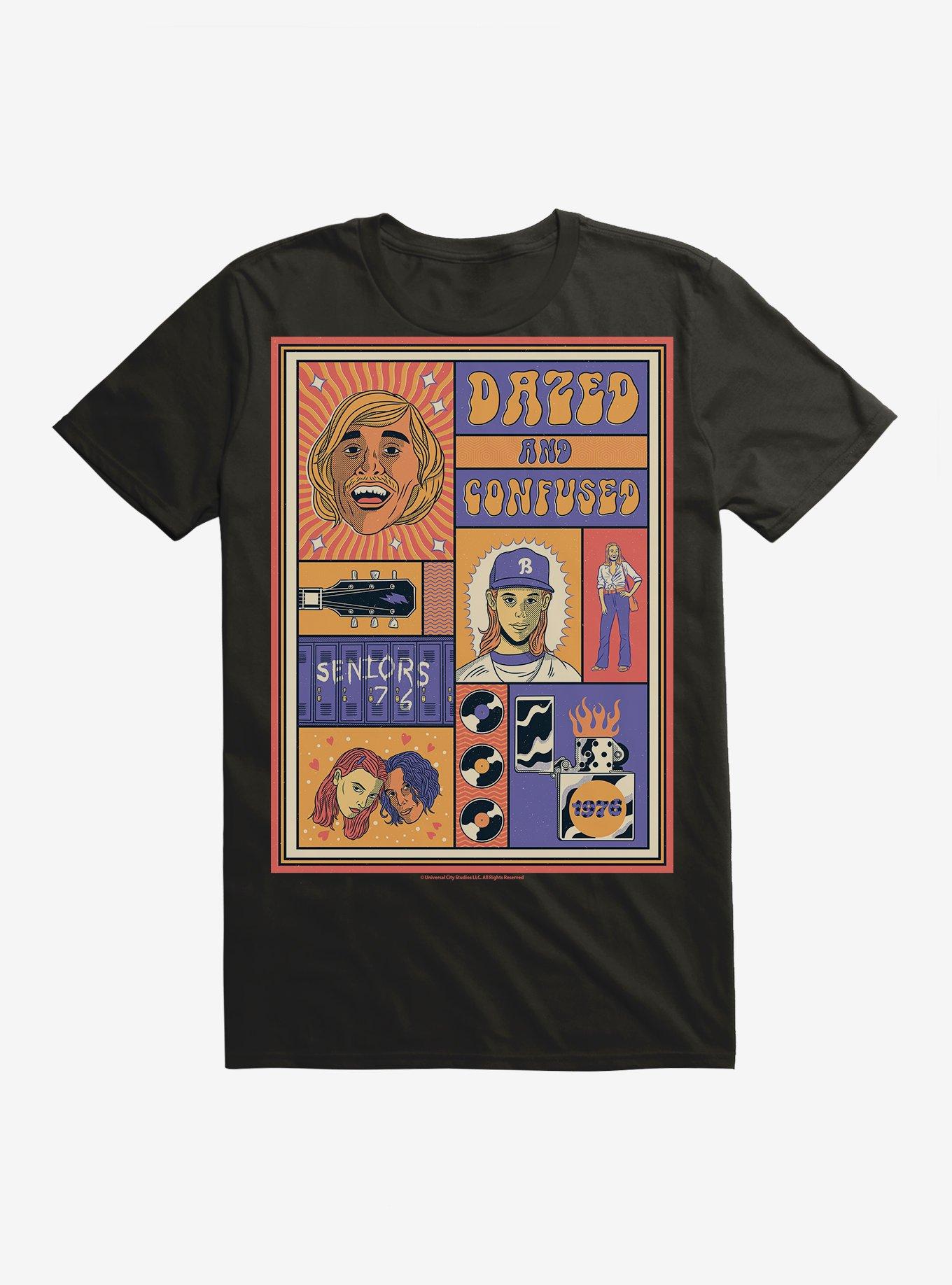 Dazed and Confused Collage T-Shirt | Trending Graphic Tee For Fans