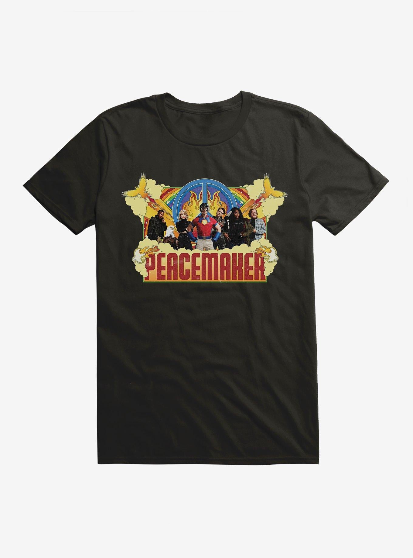 DC Comics Peacemaker Logo T-Shirt | Trending Graphic Tee For Fans