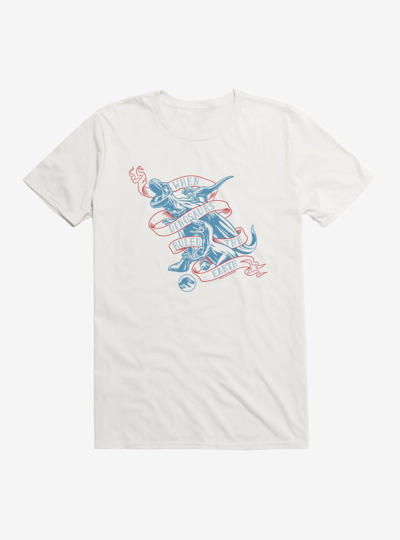 Jurassic World When Dinosaurs Ruled The Earth T-Shirt | Trending Graphic Tee For Fans