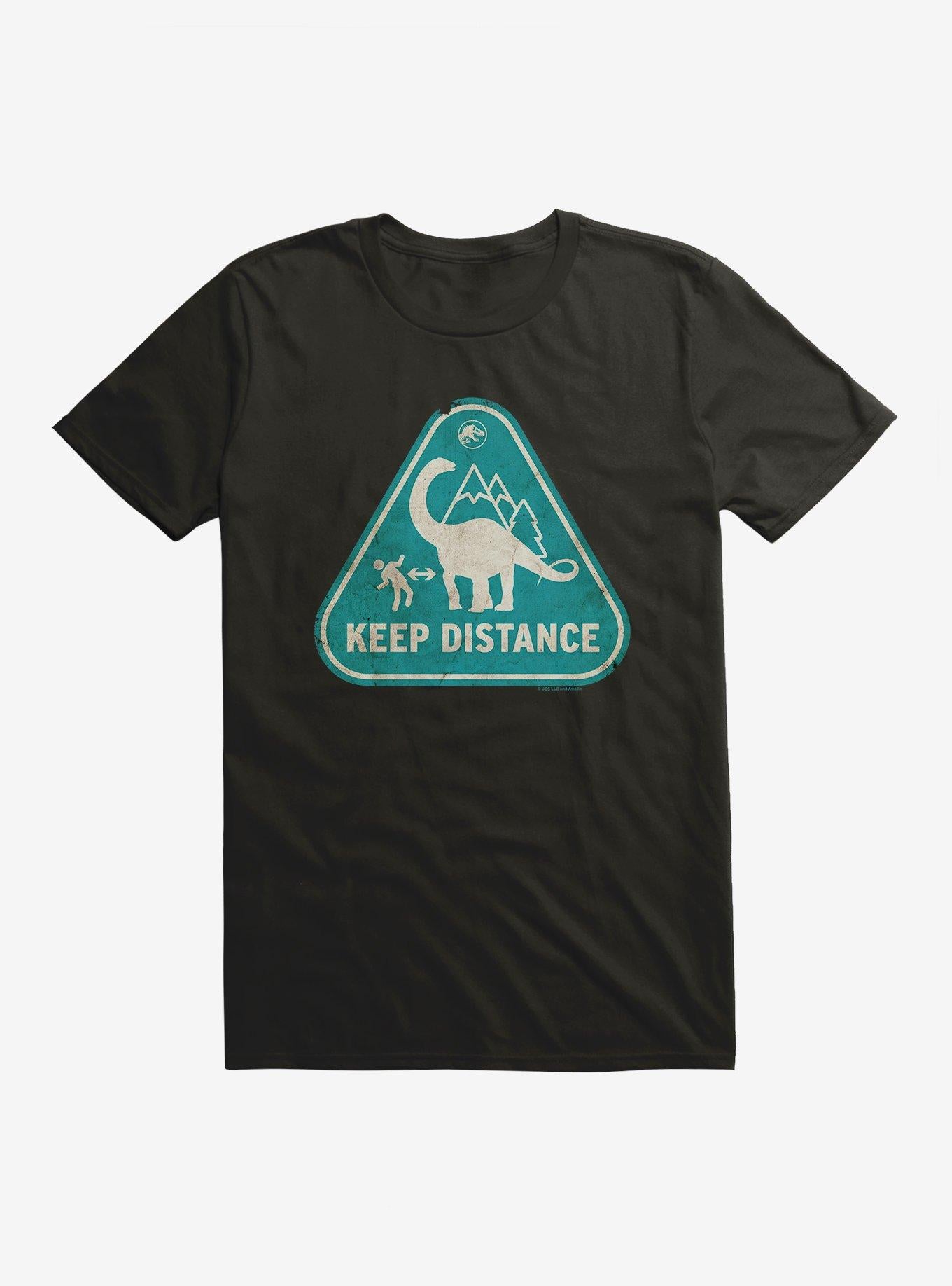 Jurassic World Dominion Keep Distance T-Shirt | Trending Graphic Tee For Fans