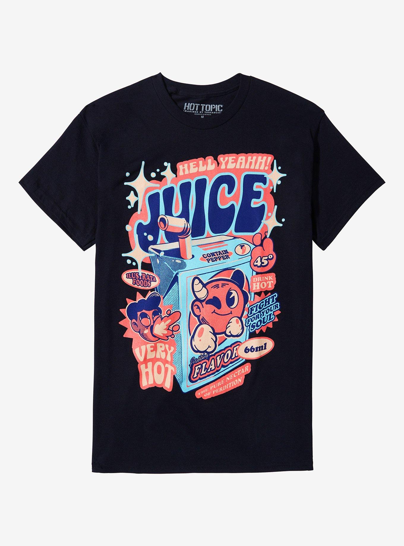Hell Yeah Juice By Ilustrata T-Shirt | Trending Graphic Tee For Fans