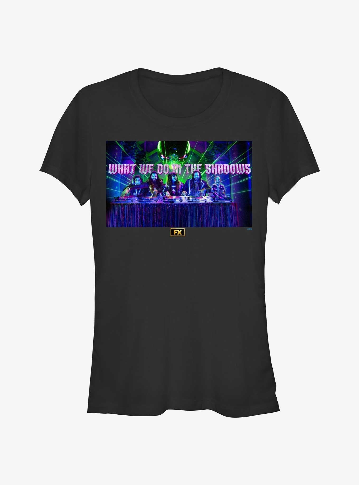 What We Do In The Shadows Disco Frame Girls T-Shirt | Trending Graphic Tee For Fans