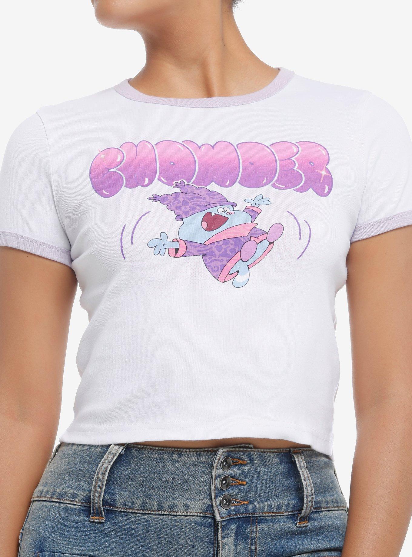 Chowder Jumping Portrait Girls Baby Ringer T-Shirt | Trending Graphic Tee For Fans