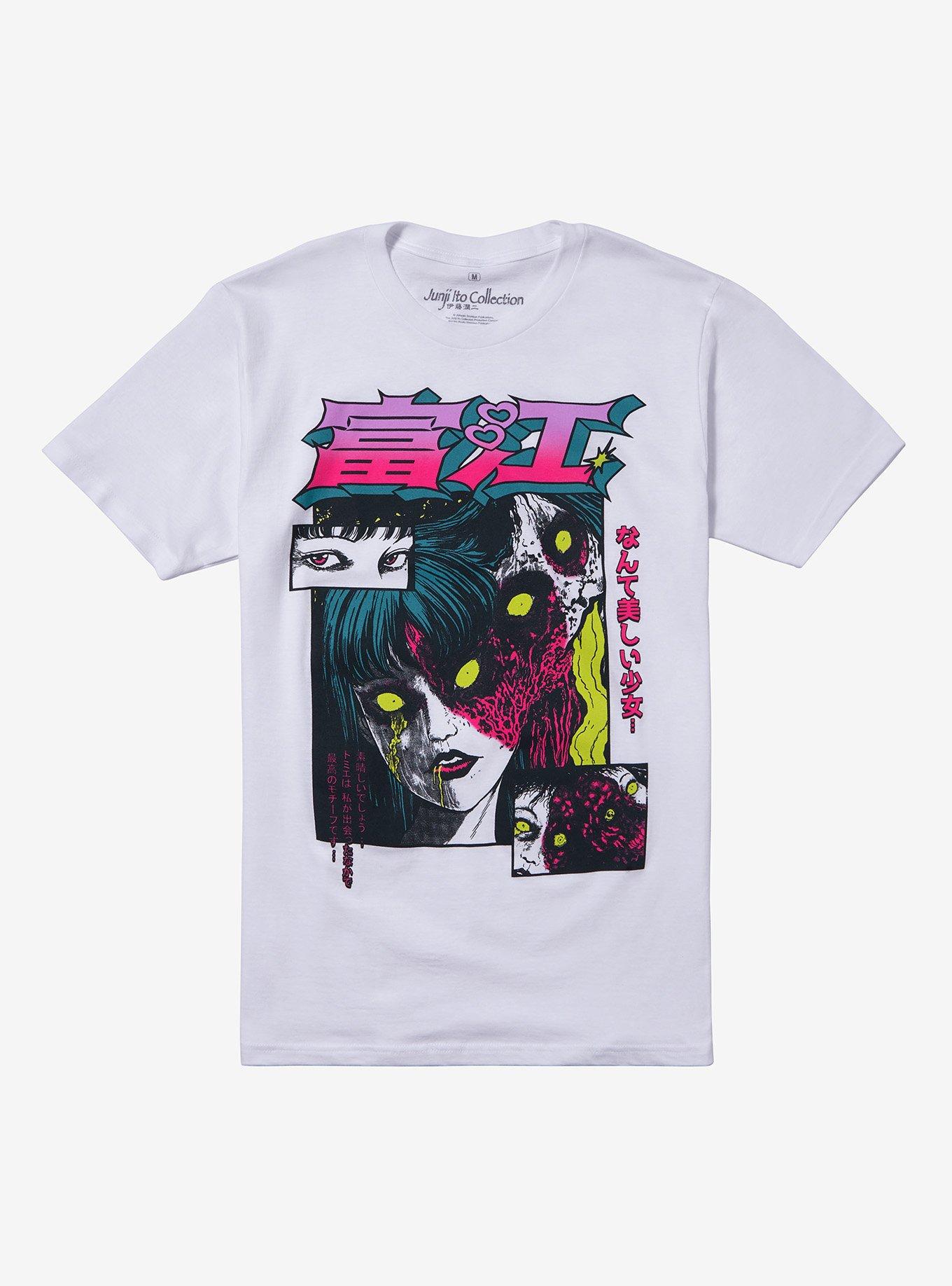 Junji Ito Tomie Panels T-Shirt | Trending Graphic Tee For Fans