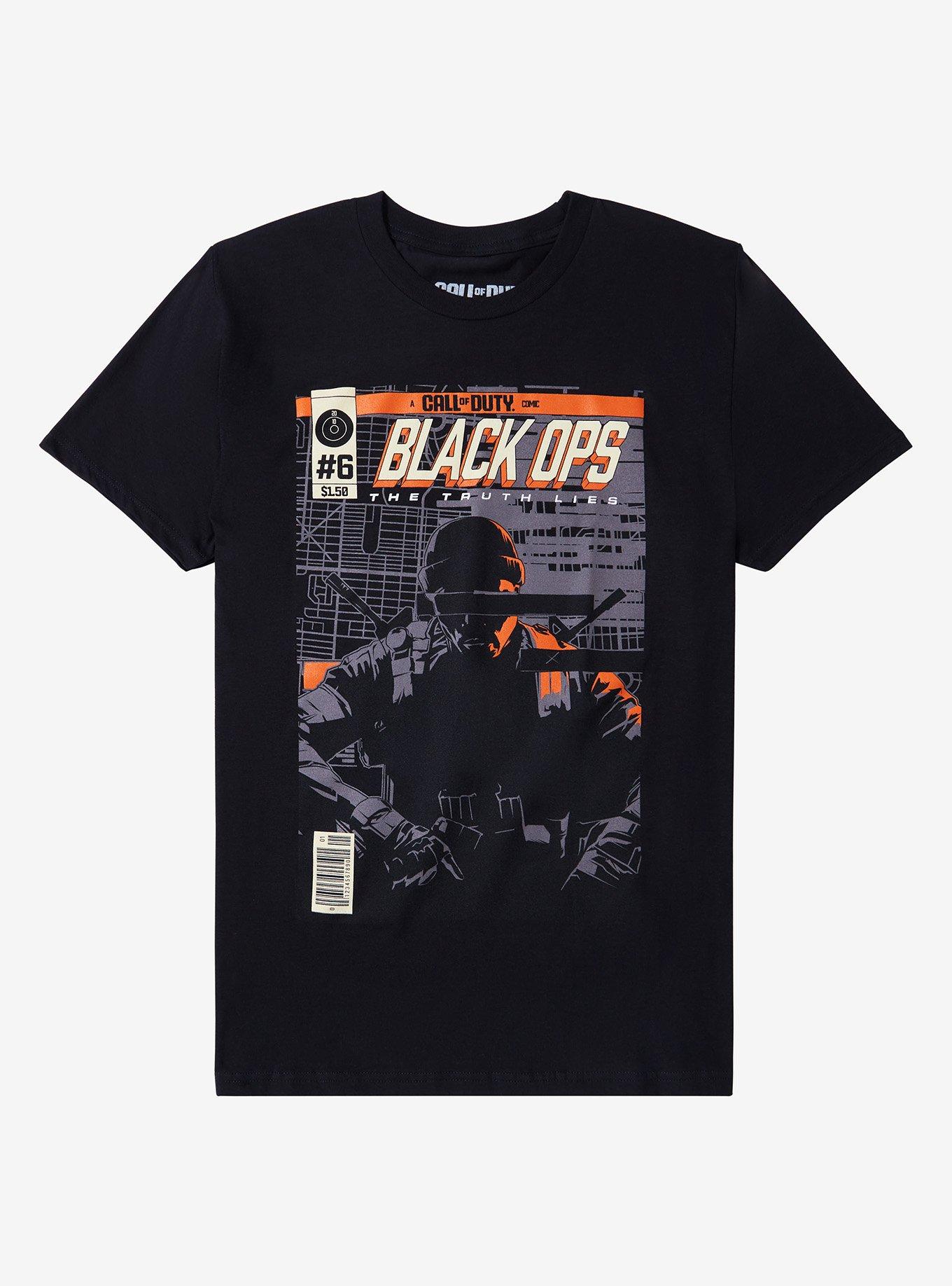 Call Of Duty Black Ops 6 The Truth Lies Comic T-Shirt | Trending Graphic Tee For Fans