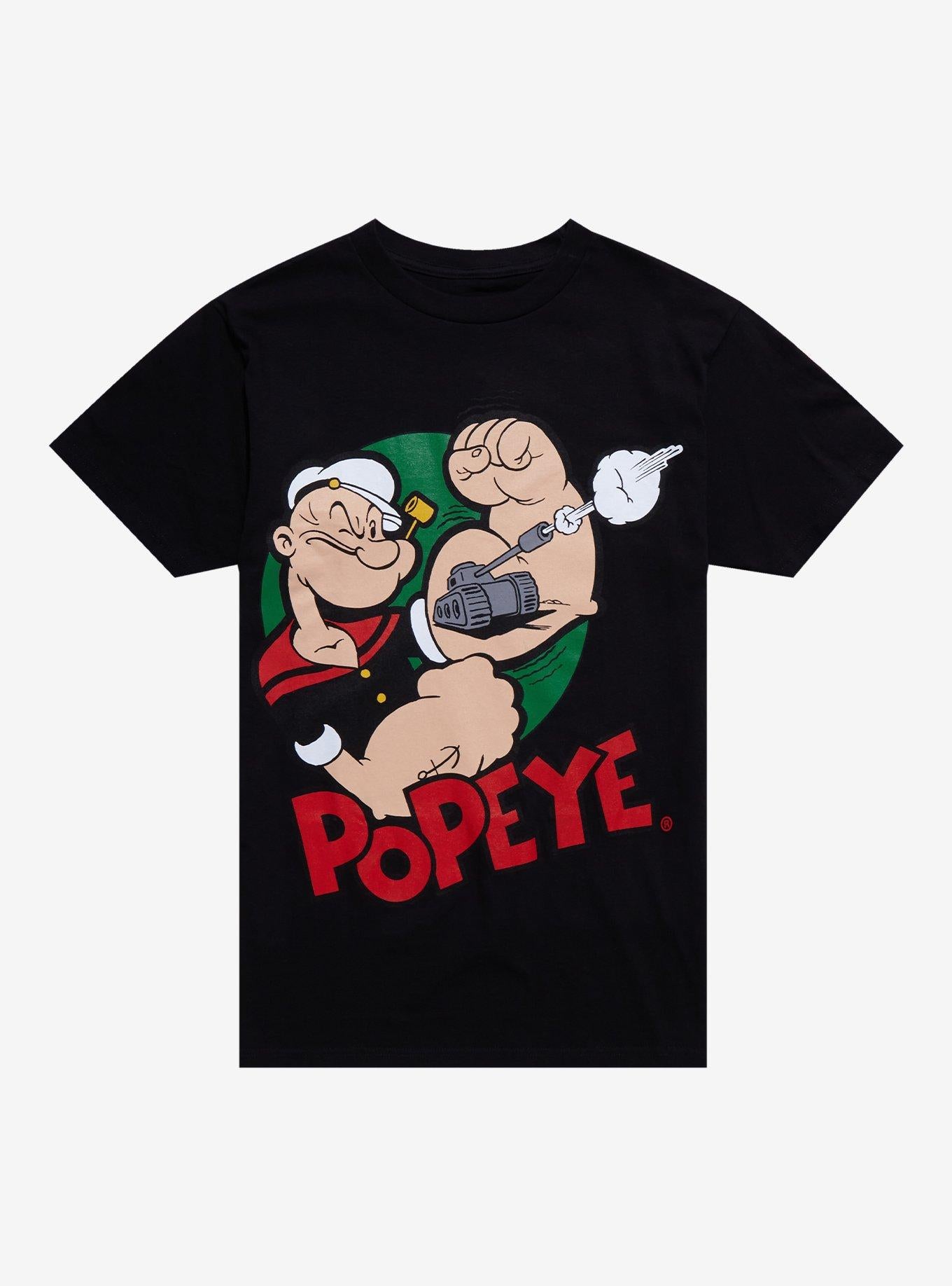 Popeye Bicep T-Shirt | Trending Graphic Tee For Fans