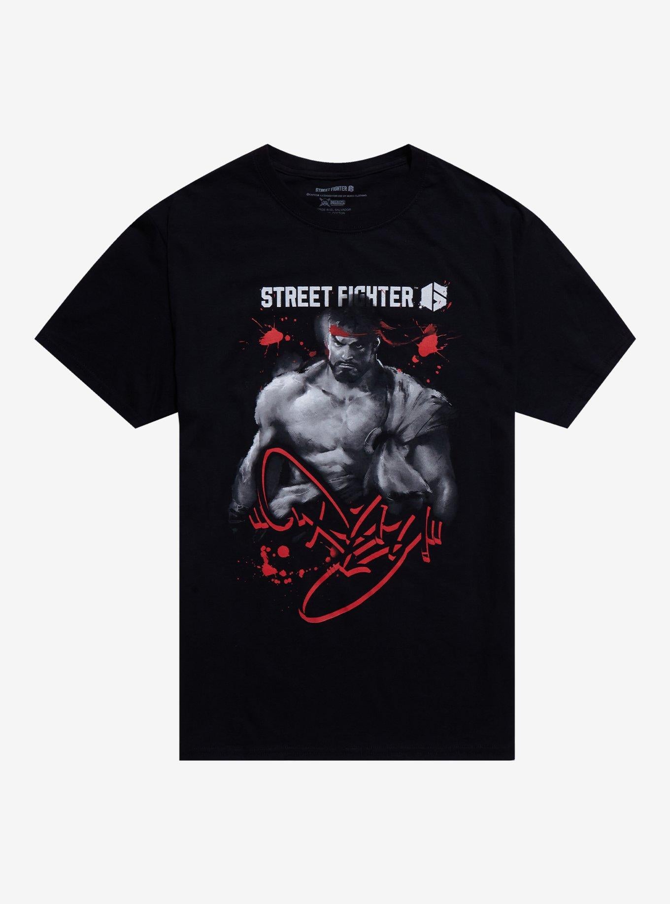 Street Fighter 6 Ryu By NERDS Clothing T-Shirt | Trending Graphic Tee For Fans