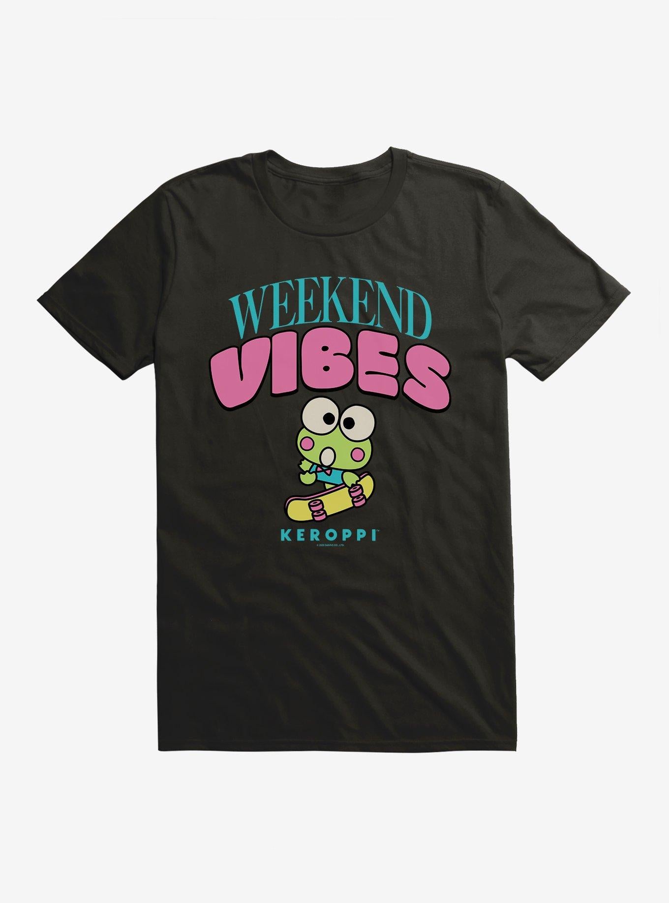 Keroppi Weekend Vibes T-Shirt | Trending Graphic Tee For Fans