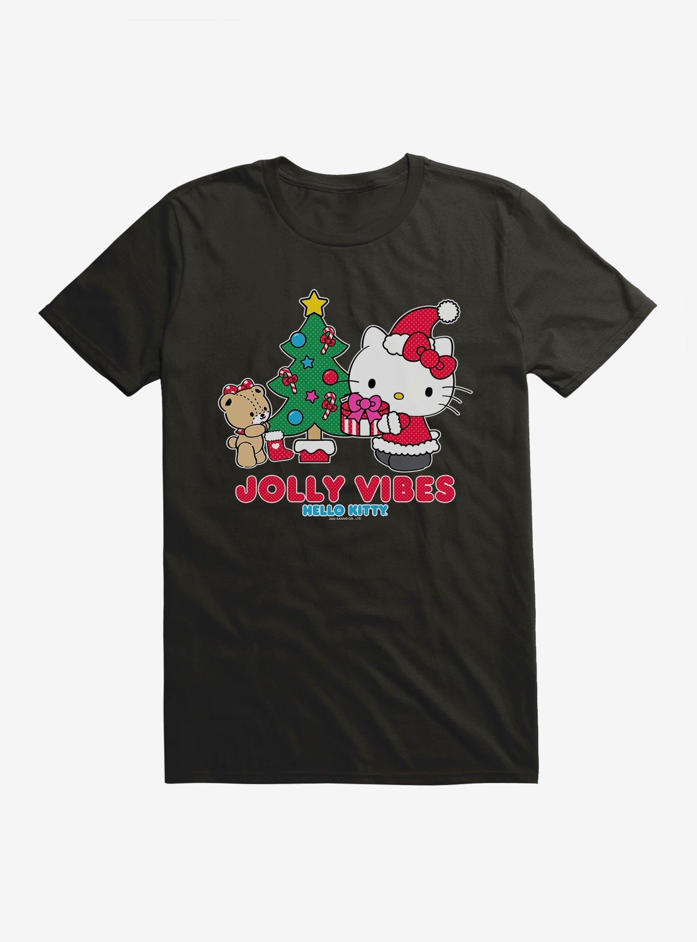 Hello Kitty Jolly Vibes T-Shirt | Trending Graphic Tee For Fans