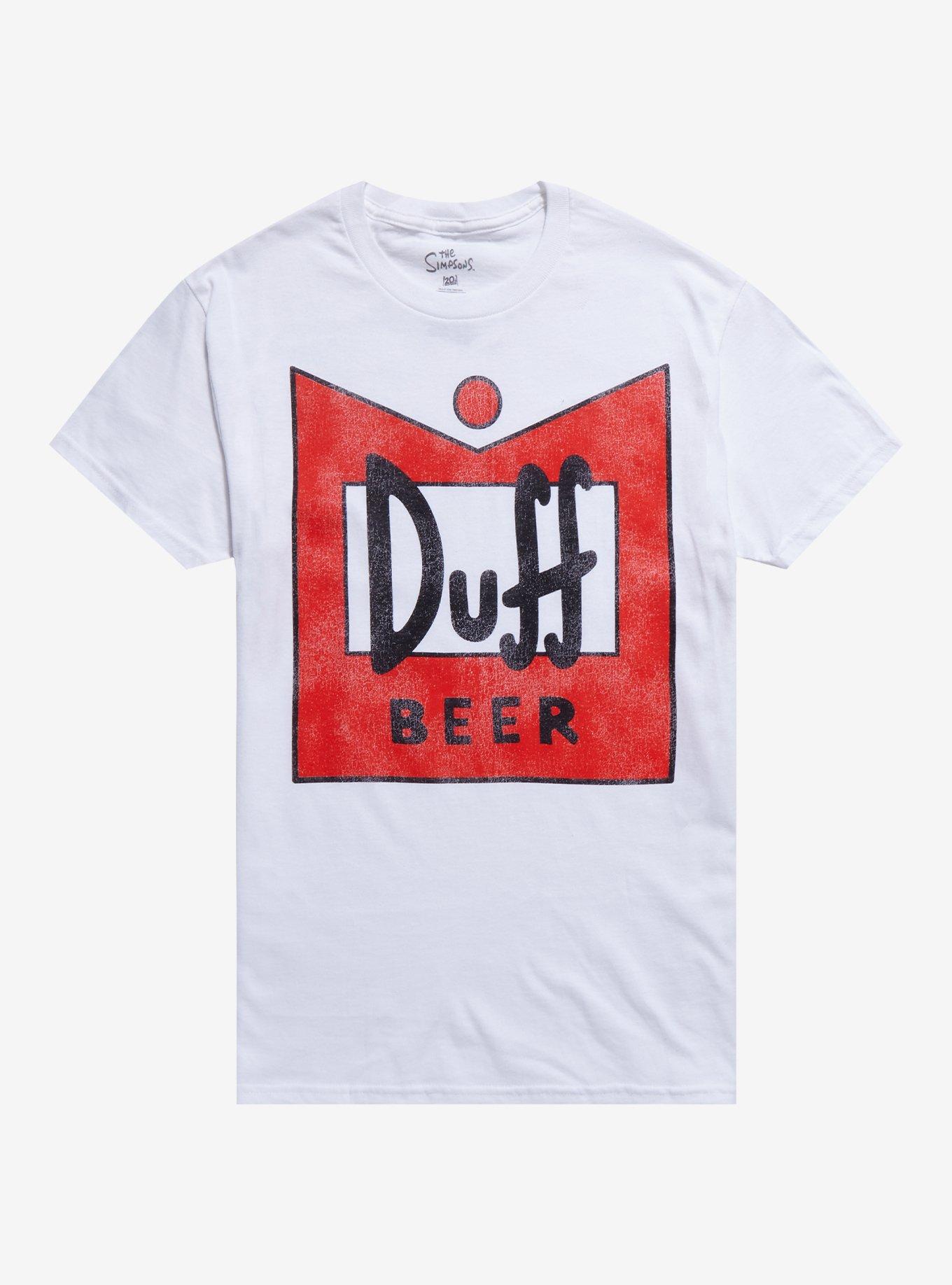 The Simpsons Duff Beer T-Shirt | Trending Graphic Tee For Fans