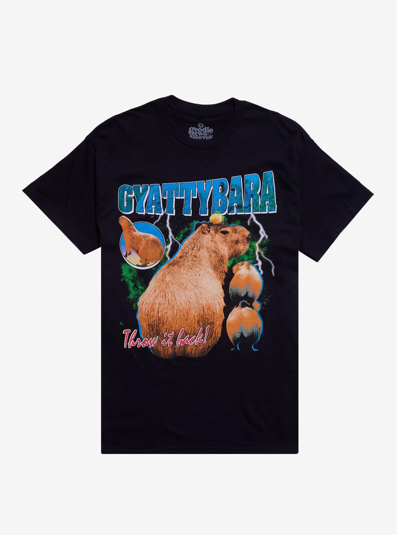 Gyattybara By Goodie Two Sleeves T-Shirt | Trending Graphic Tee For Fans